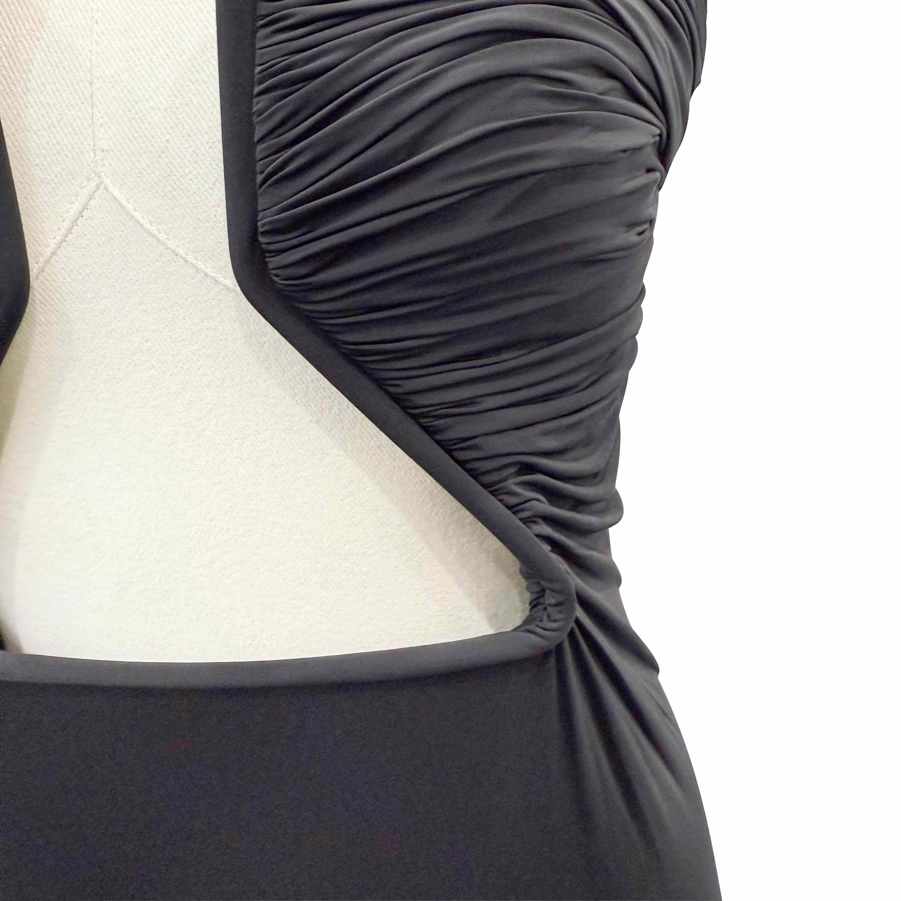 Rick Owens Jersey Prong Minidress - EUR FASHION