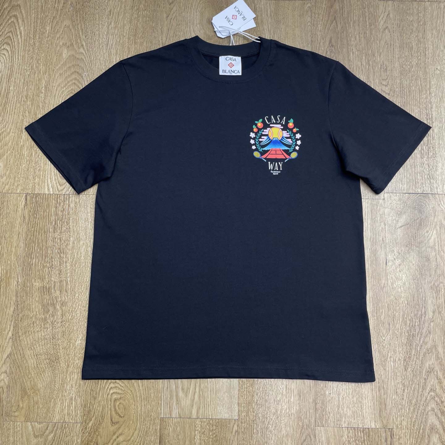 Casablanca Casa Way Mountain Short Sleeve T-Shirt   C1033 - EUR FASHION