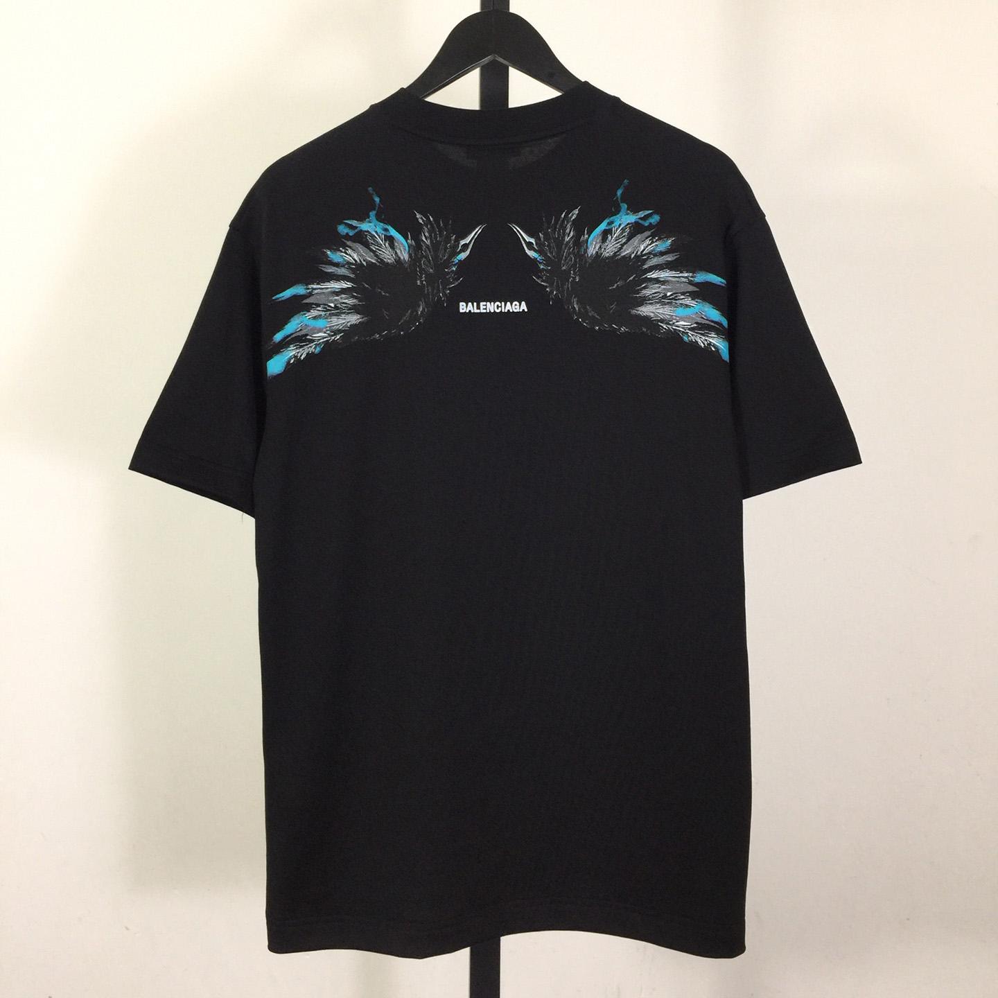 Balenciaga Short Sleeve With Wing Pattern - EUR FASHION