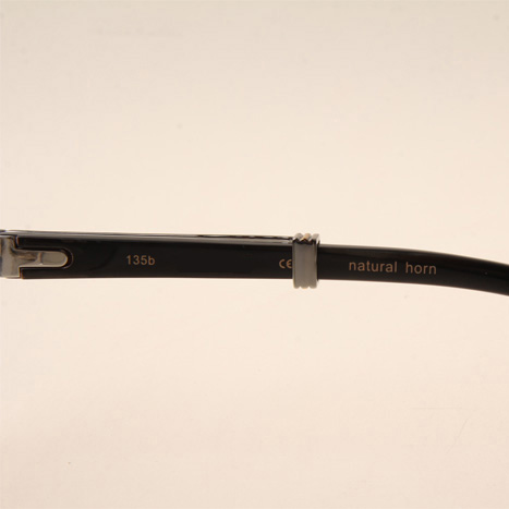 Cartier CT1990-0692 White Mix Black Buffalo Sunglasses In Silver Grey - EUR FASHION
