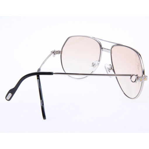 Cartier CT 1324912 Sunglasses In Silver Brown - EUR FASHION