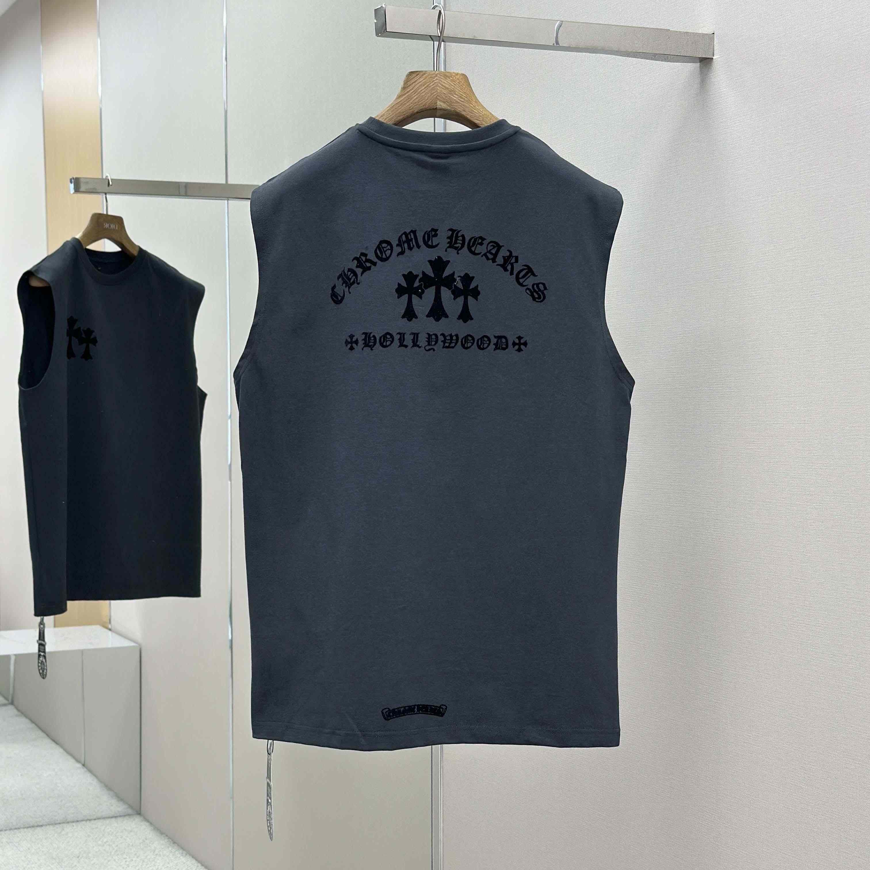 Chrome Hearts Cotton Tee - EUR FASHION