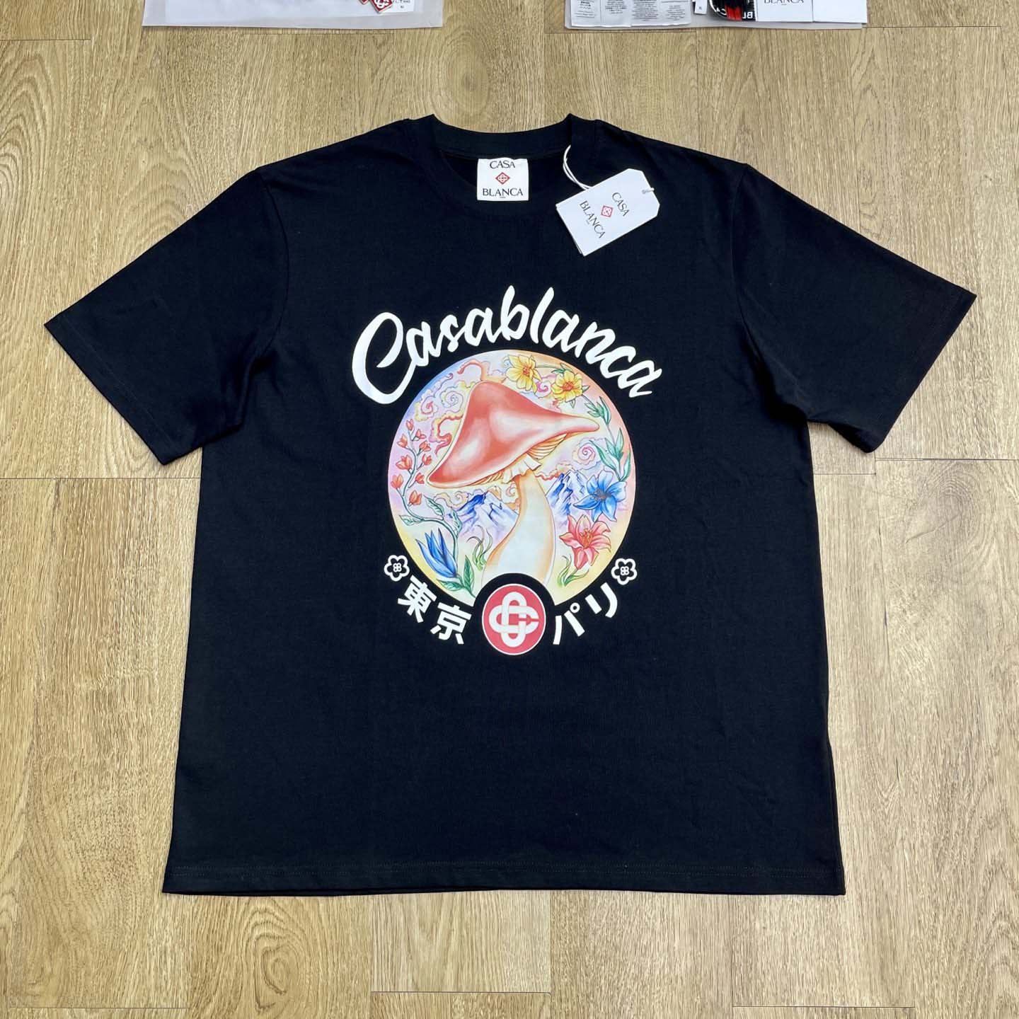 Casablanca Organic-cotton T-shirt   C1060 - EUR FASHION