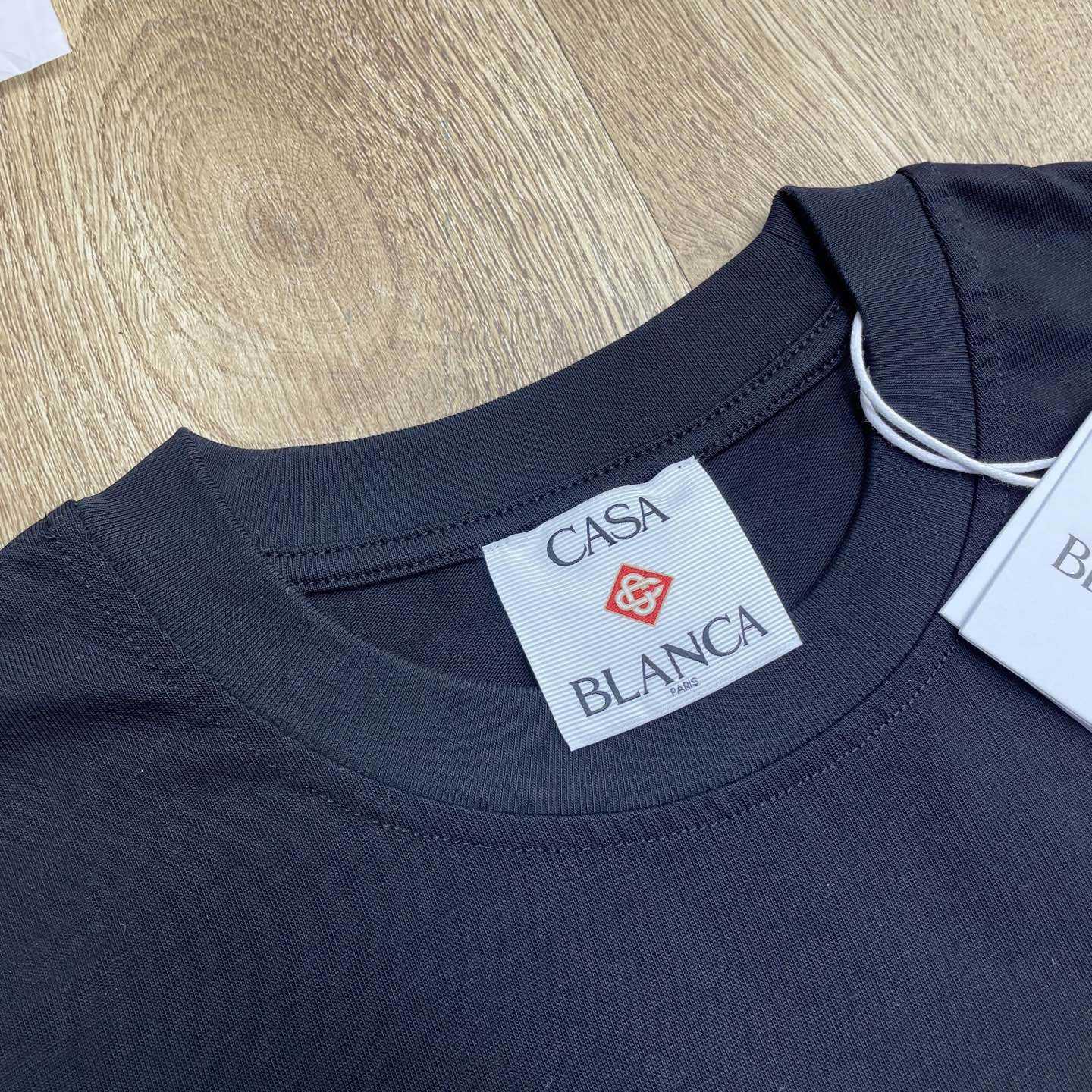 Casablanca Organic-cotton T-shirt   C1060 - EUR FASHION