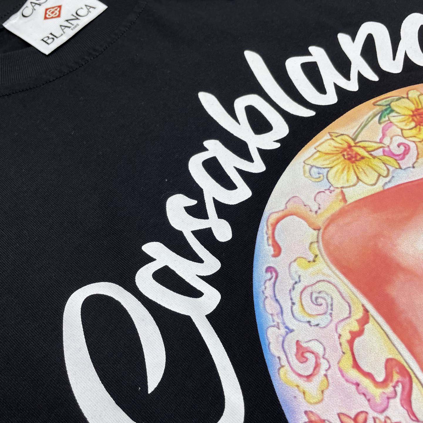 Casablanca Organic-cotton T-shirt   C1060 - EUR FASHION