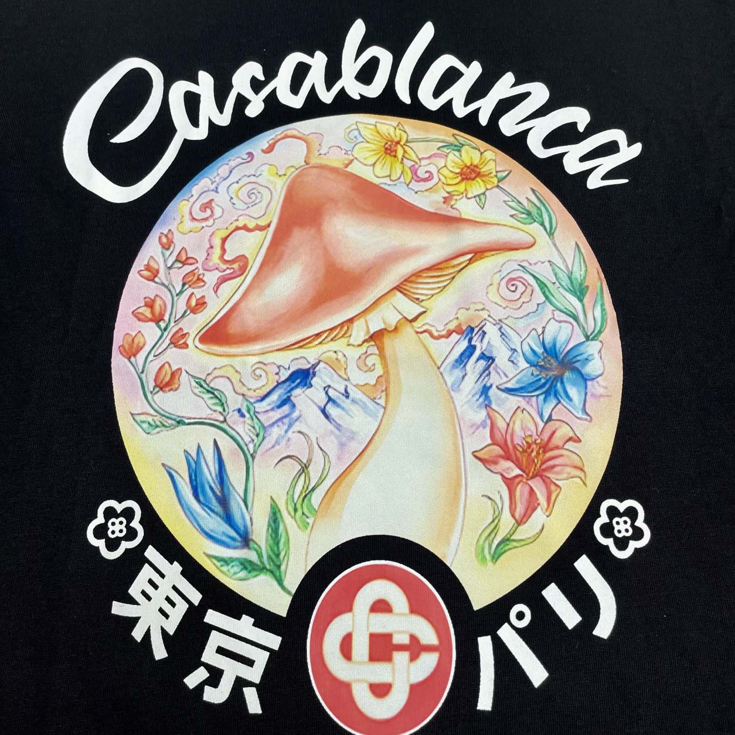 Casablanca Organic-cotton T-shirt   C1060 - EUR FASHION