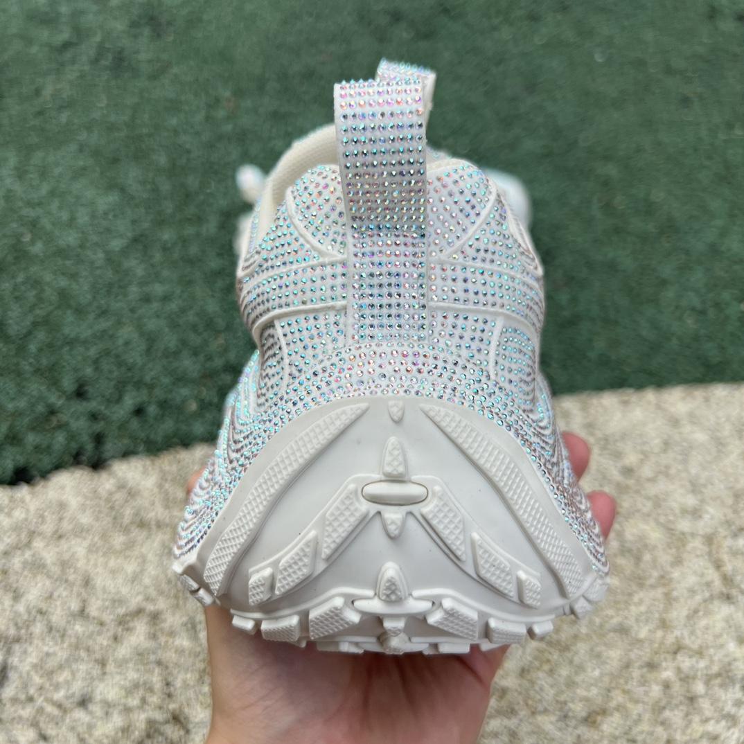 Balenciaga Runner Sneakers with Rhinestones - EUR FASHION