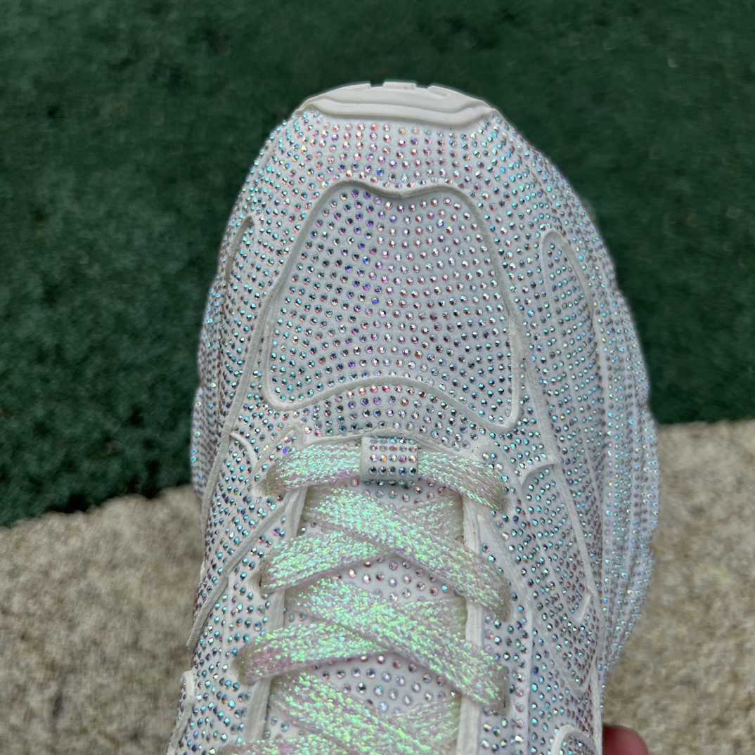 Balenciaga Runner Sneakers with Rhinestones - EUR FASHION
