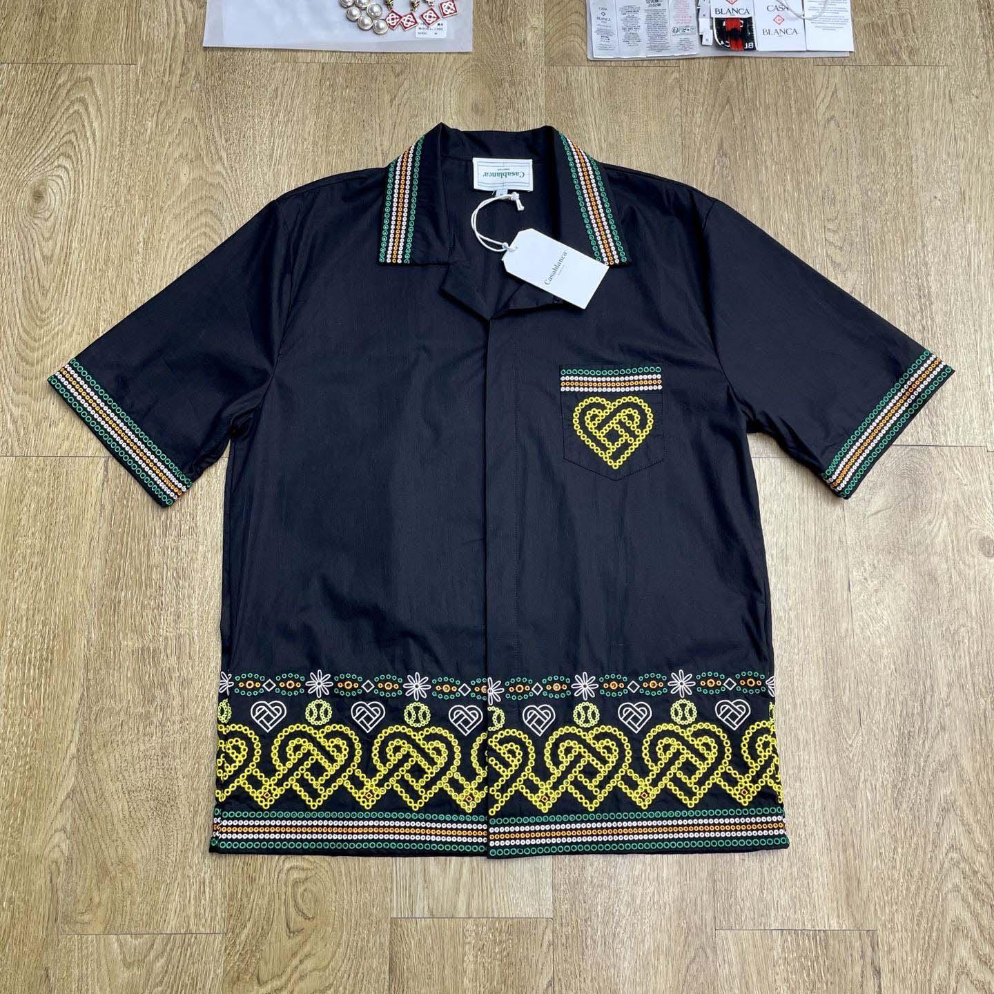 Casablanca Gradient Heat Broderie-anglaise Shirt      CA3544 - EUR FASHION