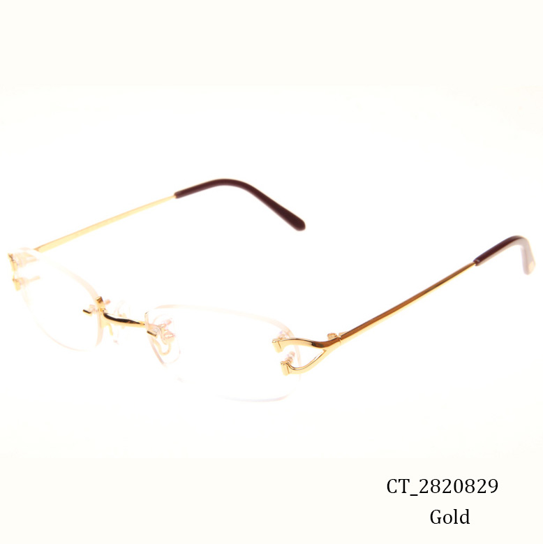 Cartier CT 2820829 Eyeglasses In Gold - EUR FASHION