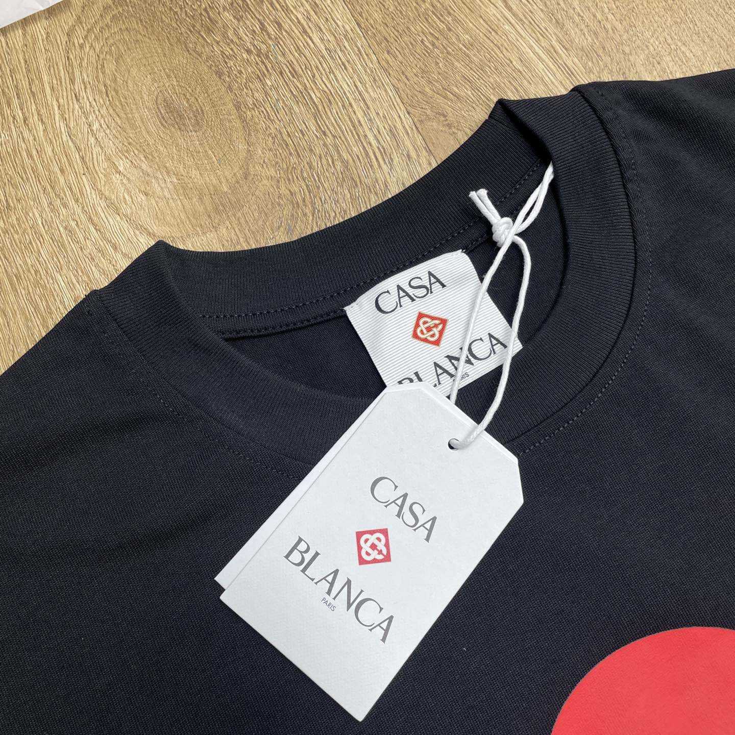 Casablanca Montagne Printed T-Shirt 'Black'   C1035 - EUR FASHION