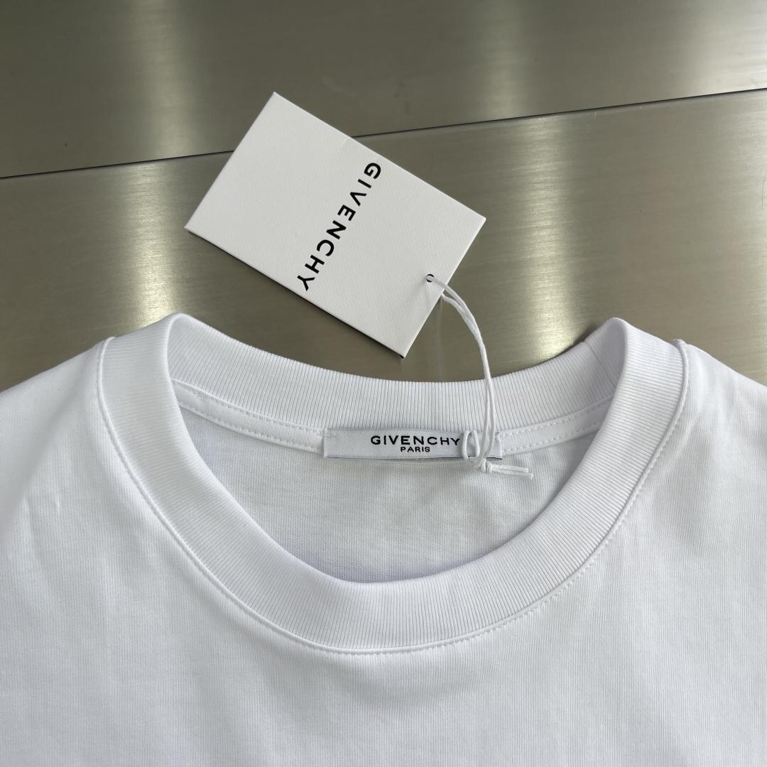Givenchy Cotton crew-neck T-shirt - EUR FASHION