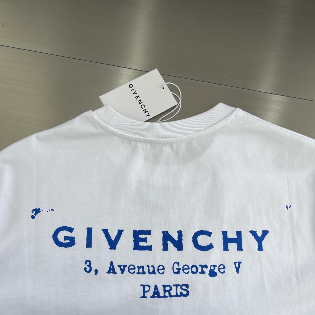 Givenchy Cotton crew-neck T-shirt - EUR FASHION