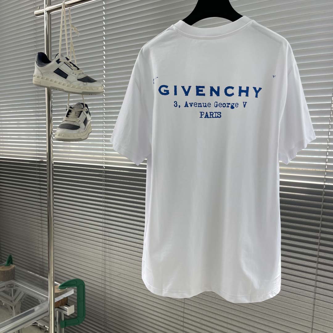 Givenchy Cotton crew-neck T-shirt - EUR FASHION