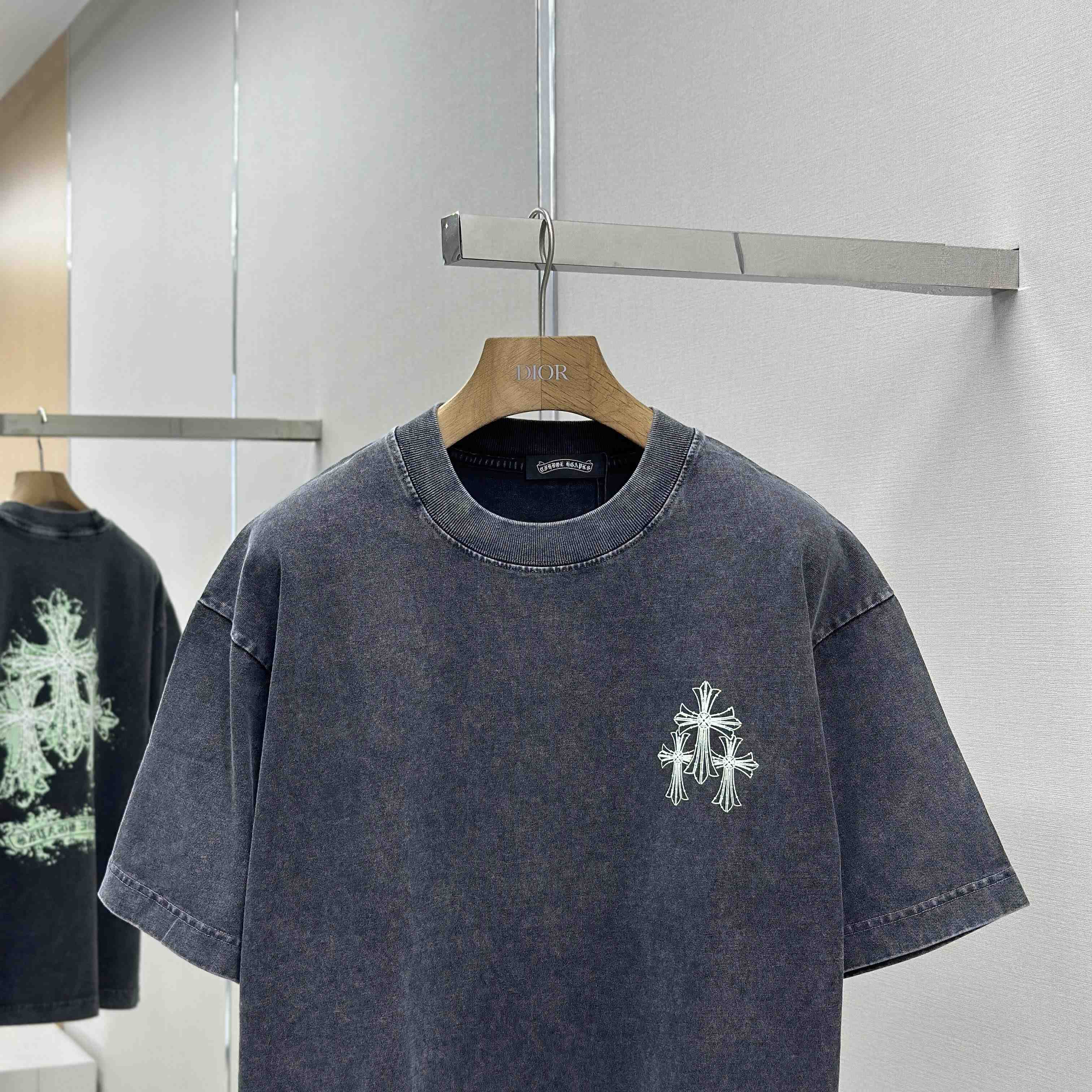 Chrome Hearts Cotton Tee - EUR FASHION