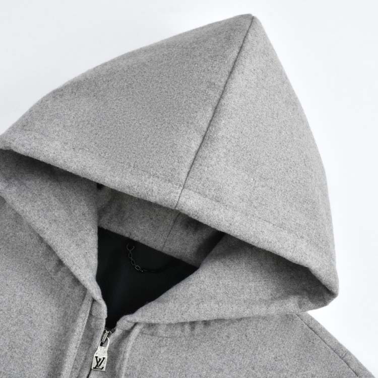 Louis Vuitton Tailored Technical Wool Hooded Blouson  1AFYBO - EUR FASHION