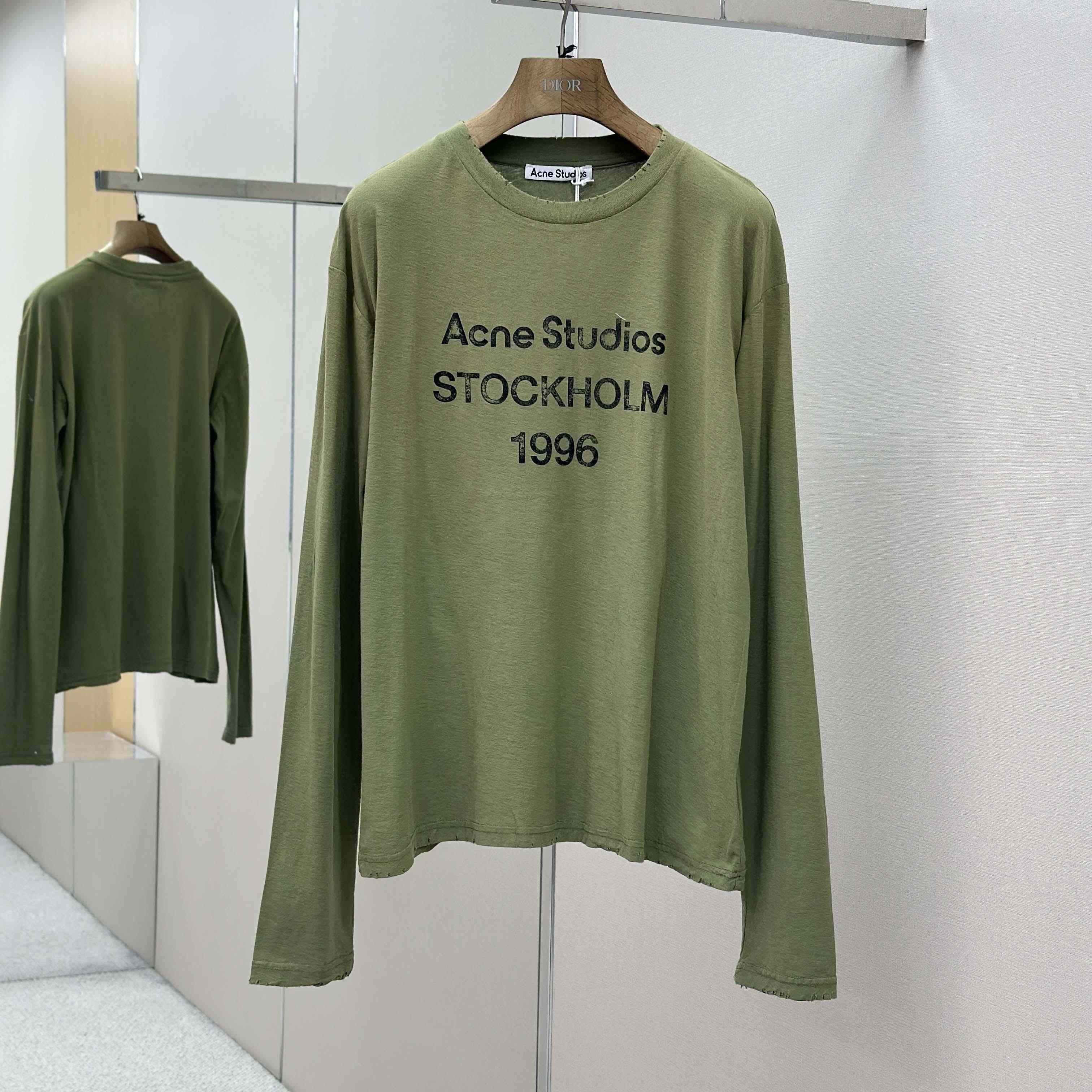 Acne Studios Logo T-shirt - Relaxed Fit - EUR FASHION