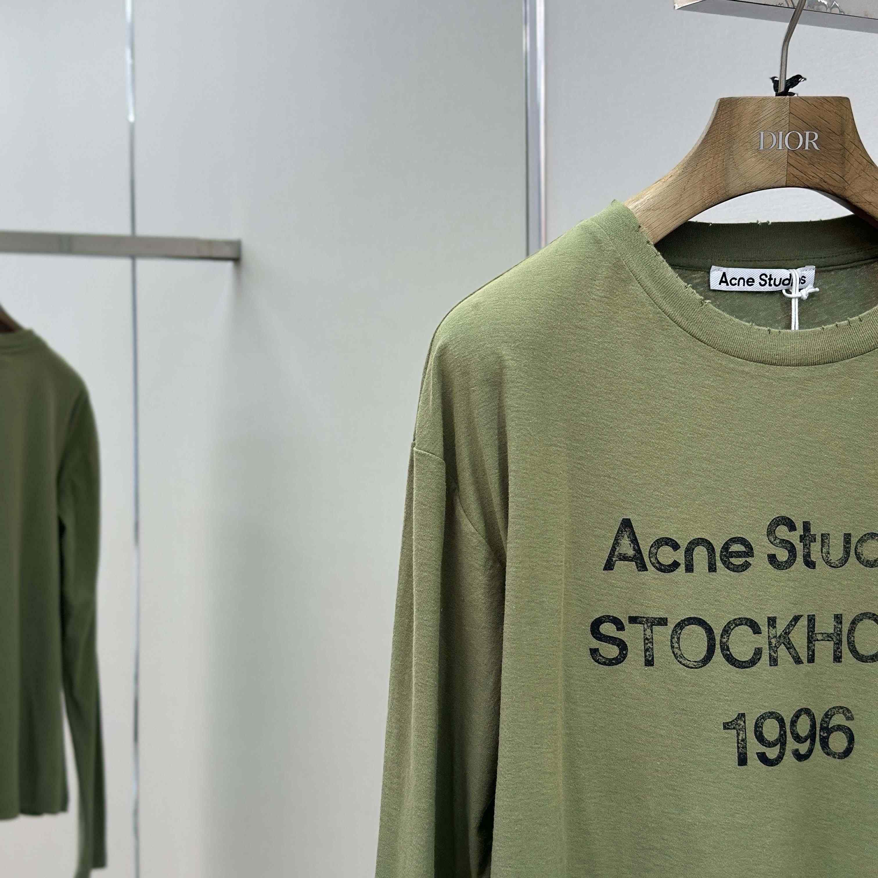 Acne Studios Logo T-shirt - Relaxed Fit - EUR FASHION