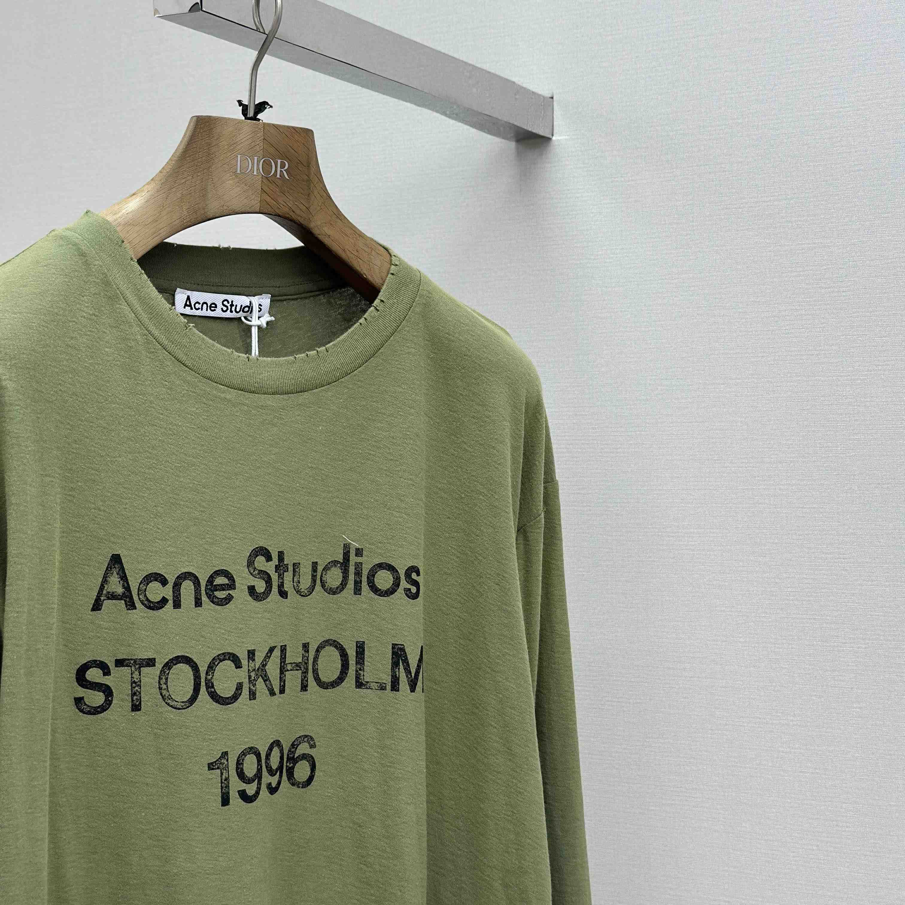 Acne Studios Logo T-shirt - Relaxed Fit - EUR FASHION