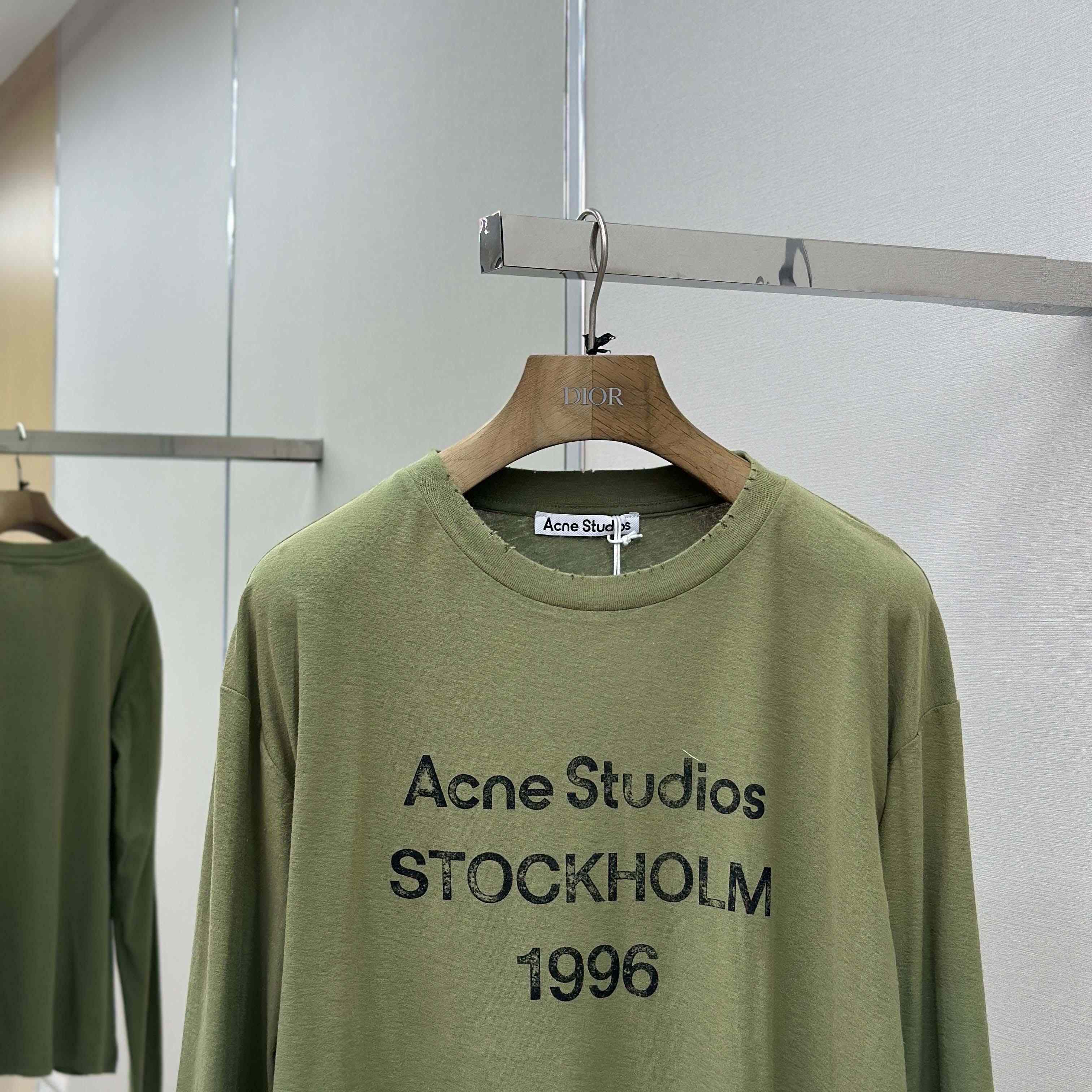 Acne Studios Logo T-shirt - Relaxed Fit - EUR FASHION