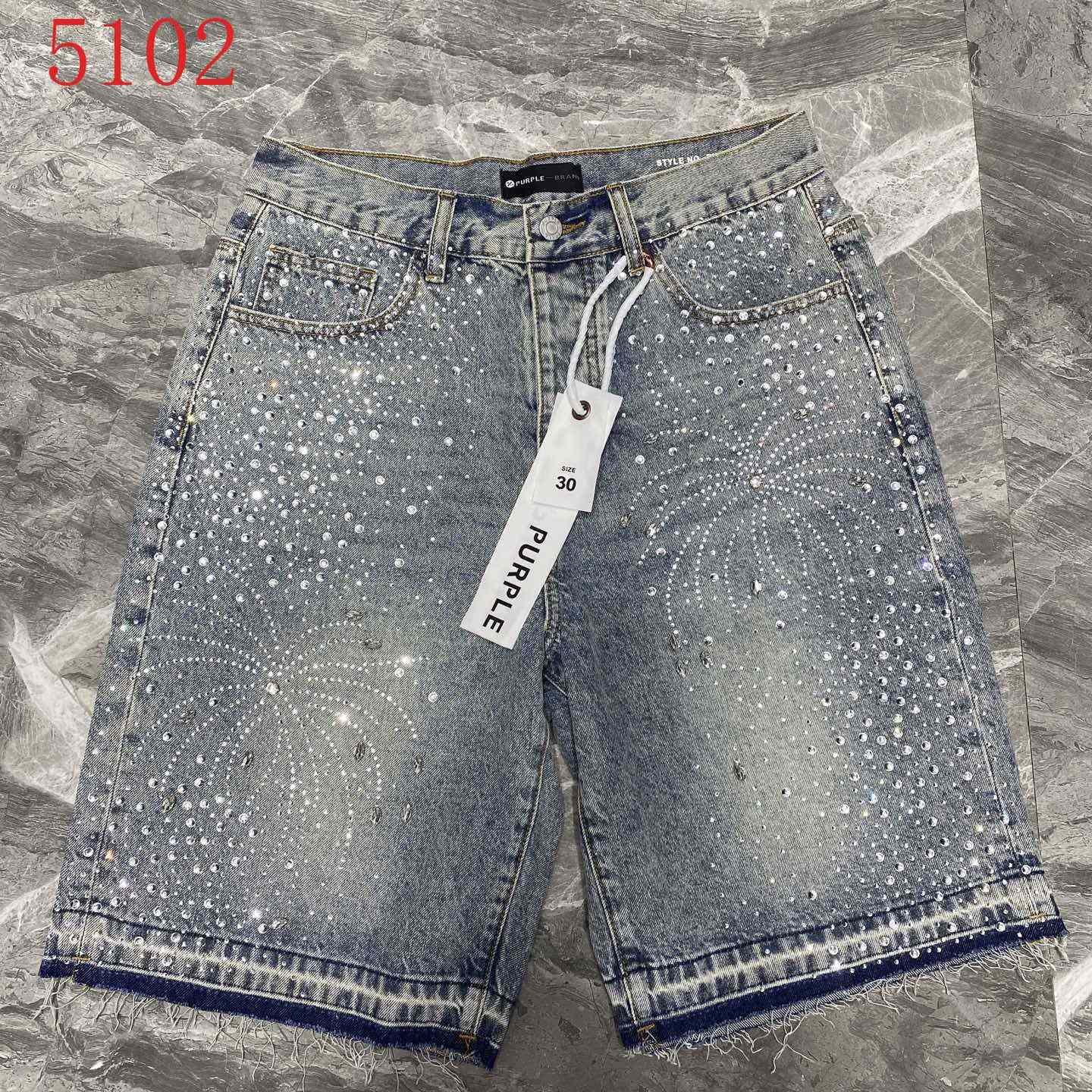 Purple-Brand Shorts   5102 - EUR FASHION