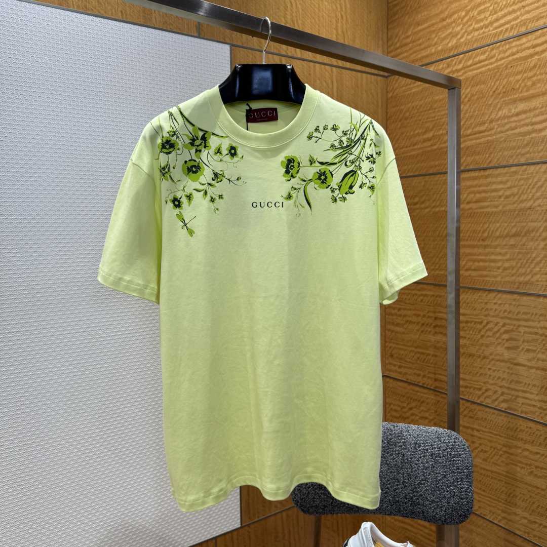 Gucci Soft Cotton Jersey T-shirt With Print - EUR FASHION