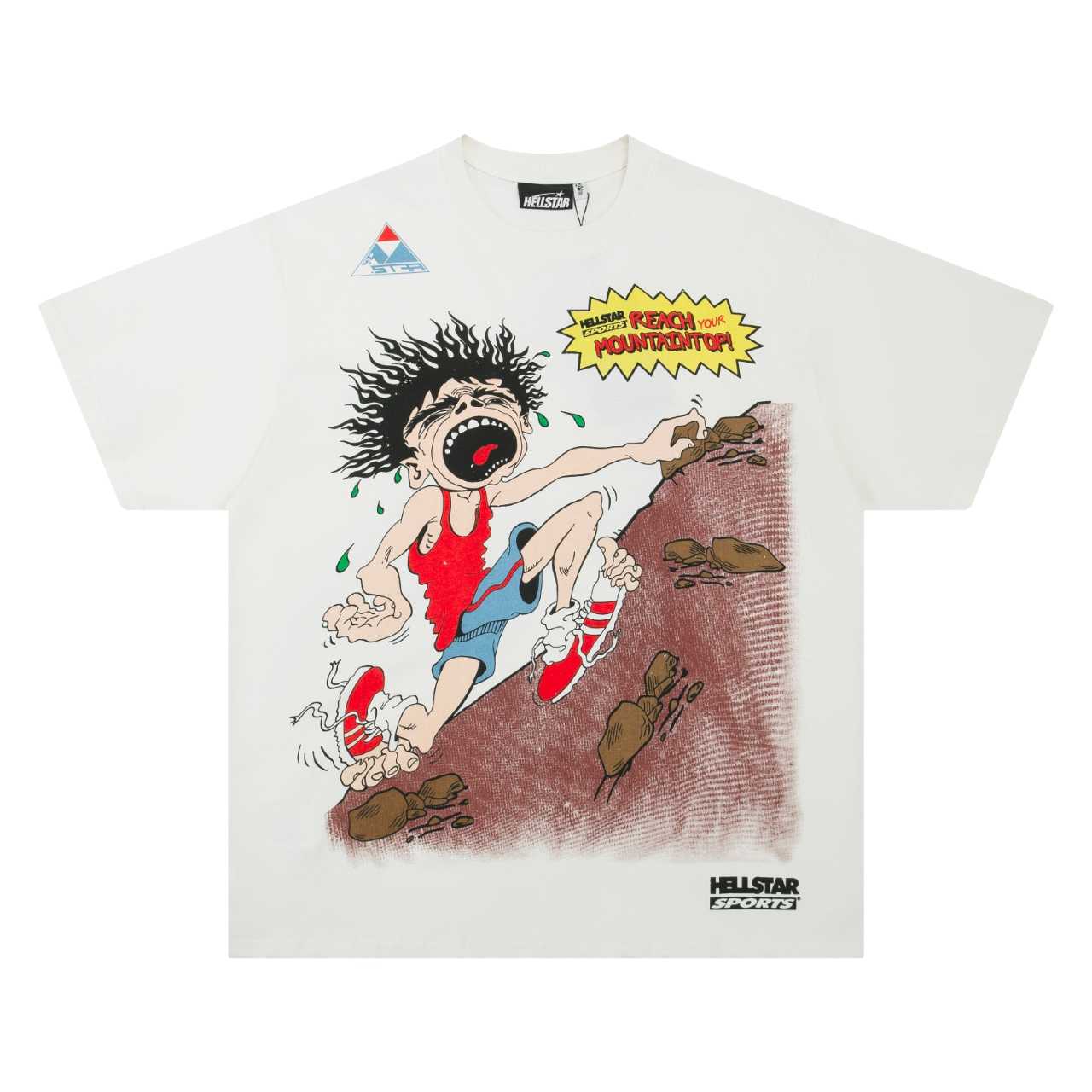 Hellstar Mountain Climber T-Shirt 'White' - EUR FASHION