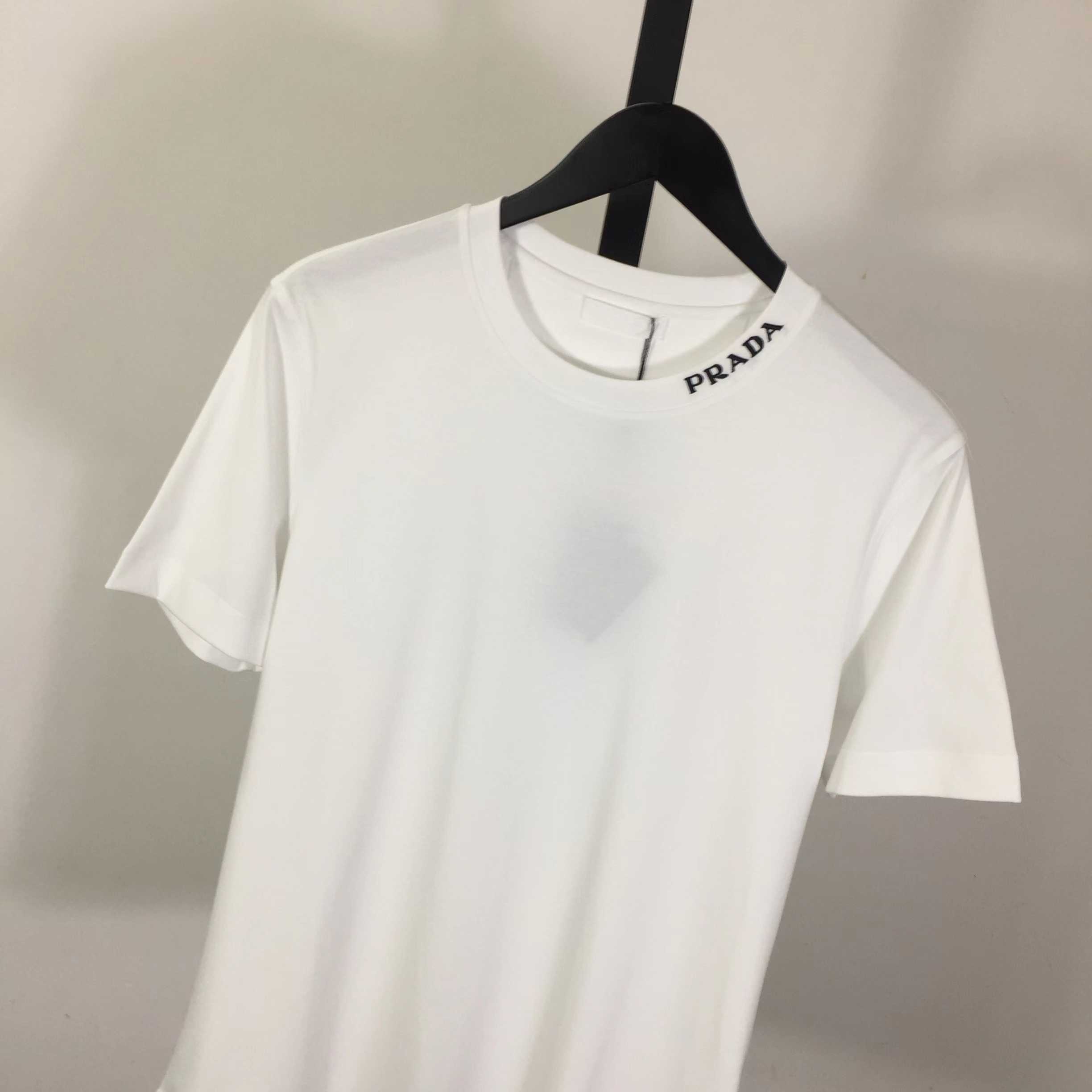 Prada Logo Cotton Tee - EUR FASHION