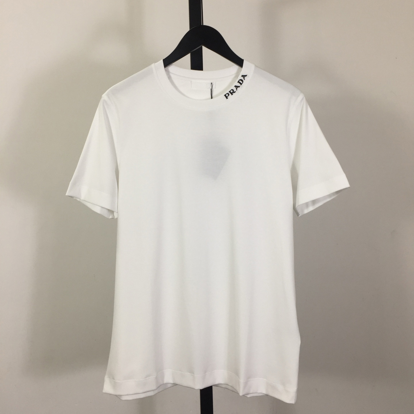 Prada Logo Cotton Tee - EUR FASHION