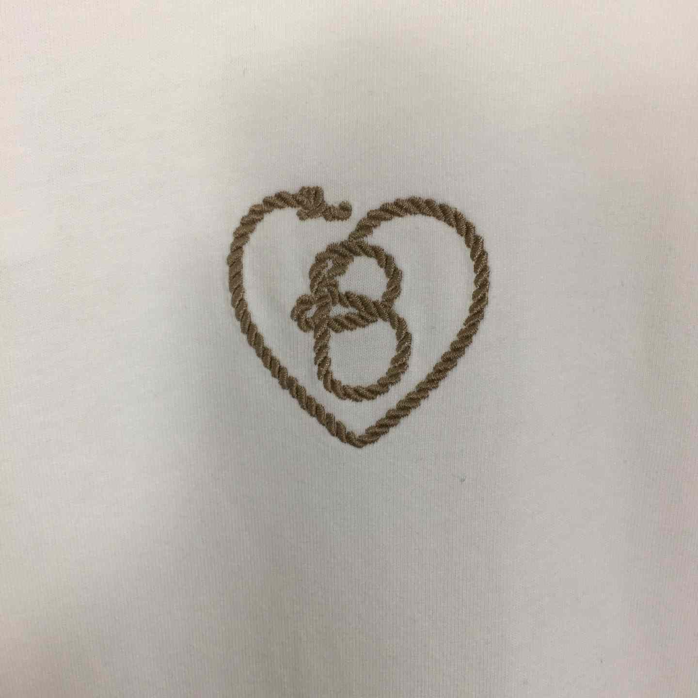 Burberry B Heart Cotton T-shirt - EUR FASHION