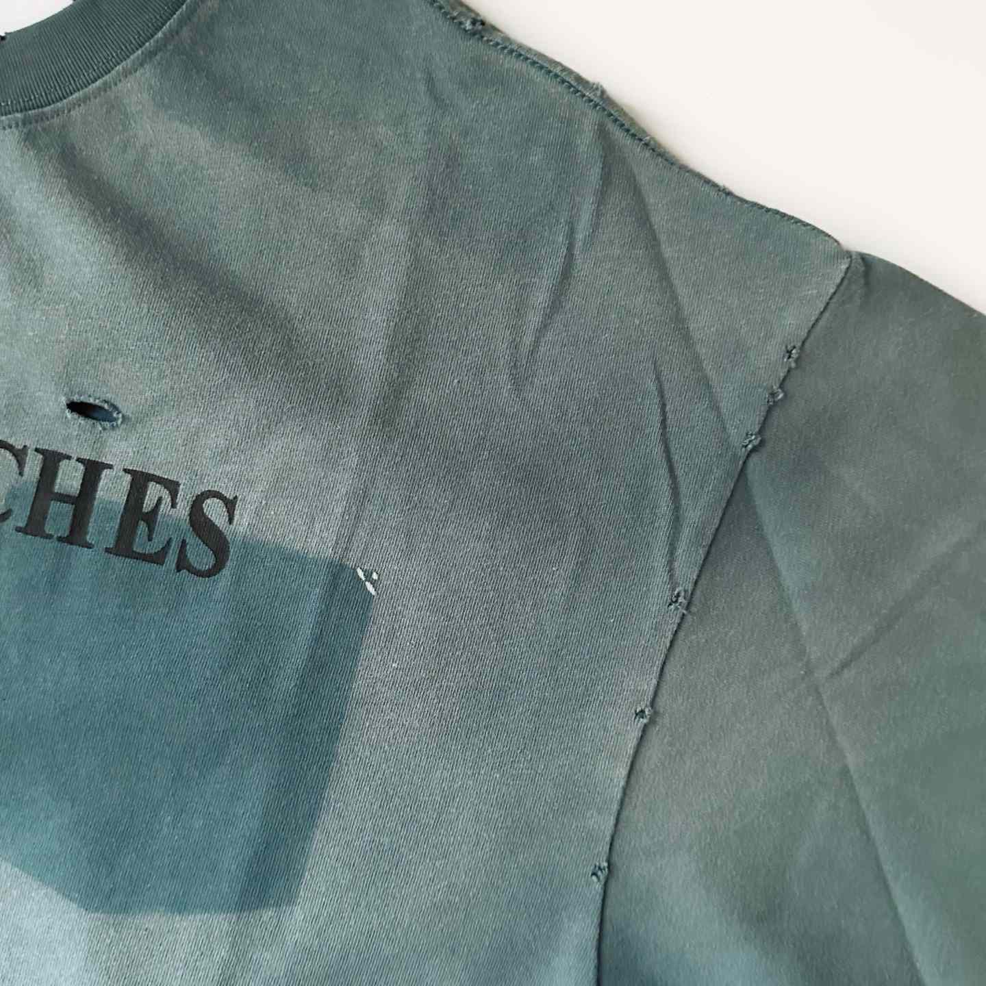 Enfants Riches Déprimés Classic Logo Long-Sleeve T-Shirt 'Stained Blue' - EUR FASHION