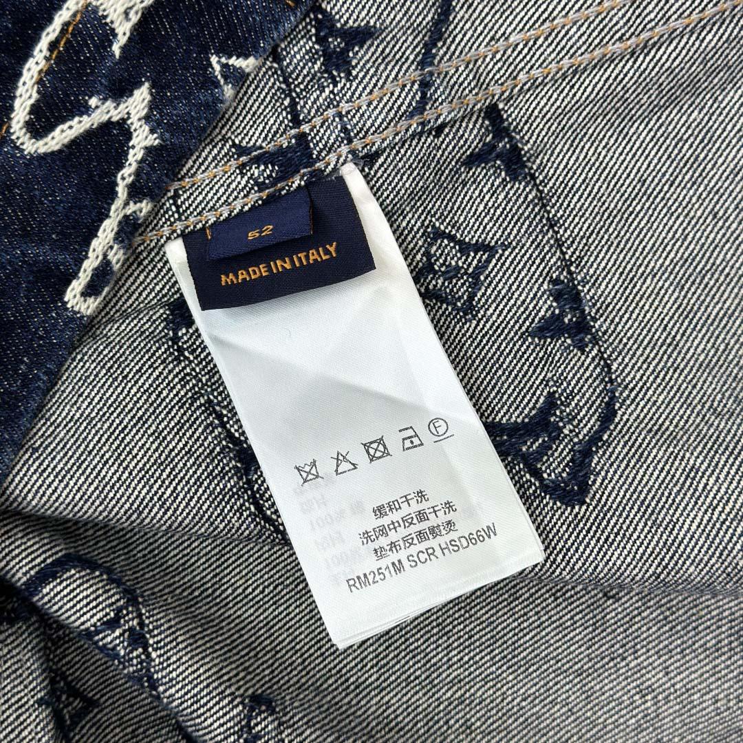 Louis Vuitton Monogram Denim Workwear Blouson   1AILN5 - EUR FASHION