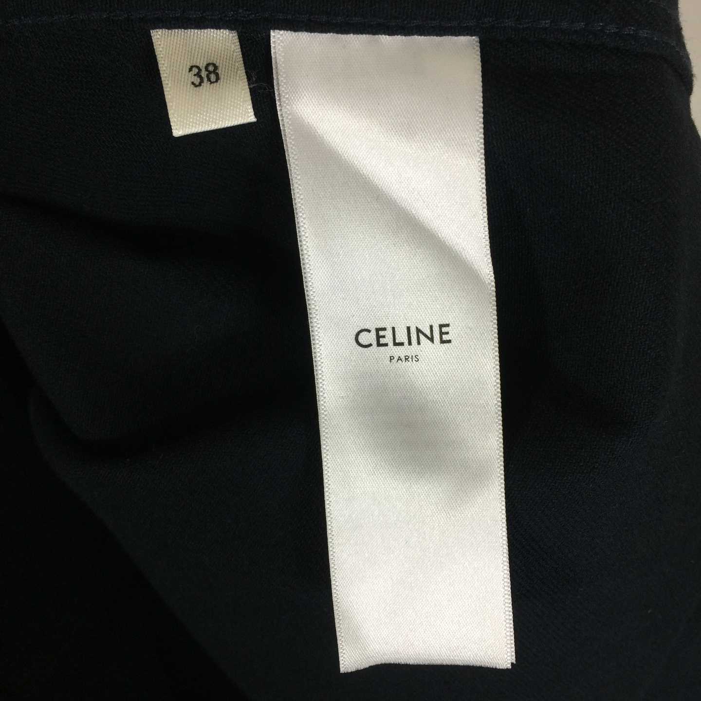Celine Military Shirt In Cotton Wool Twill - EUR FASHION