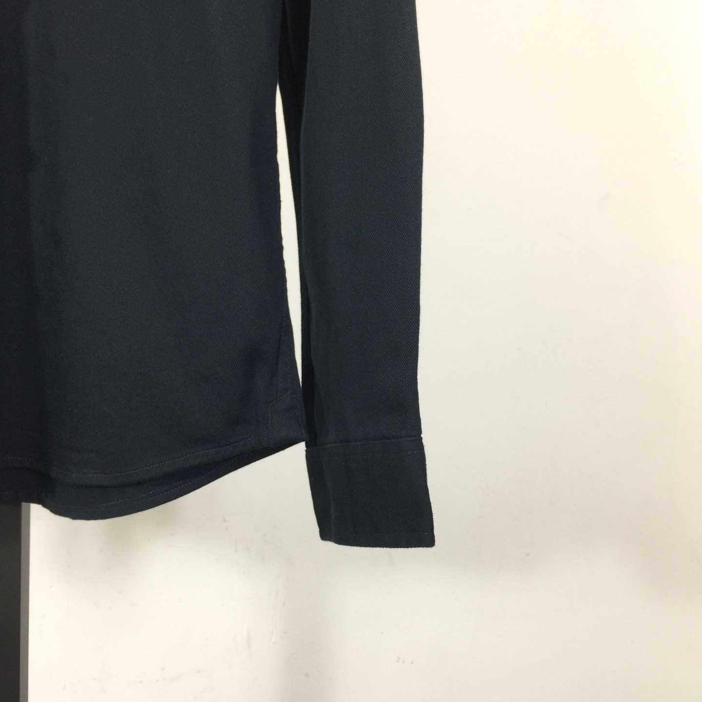 Celine Military Shirt In Cotton Wool Twill - EUR FASHION