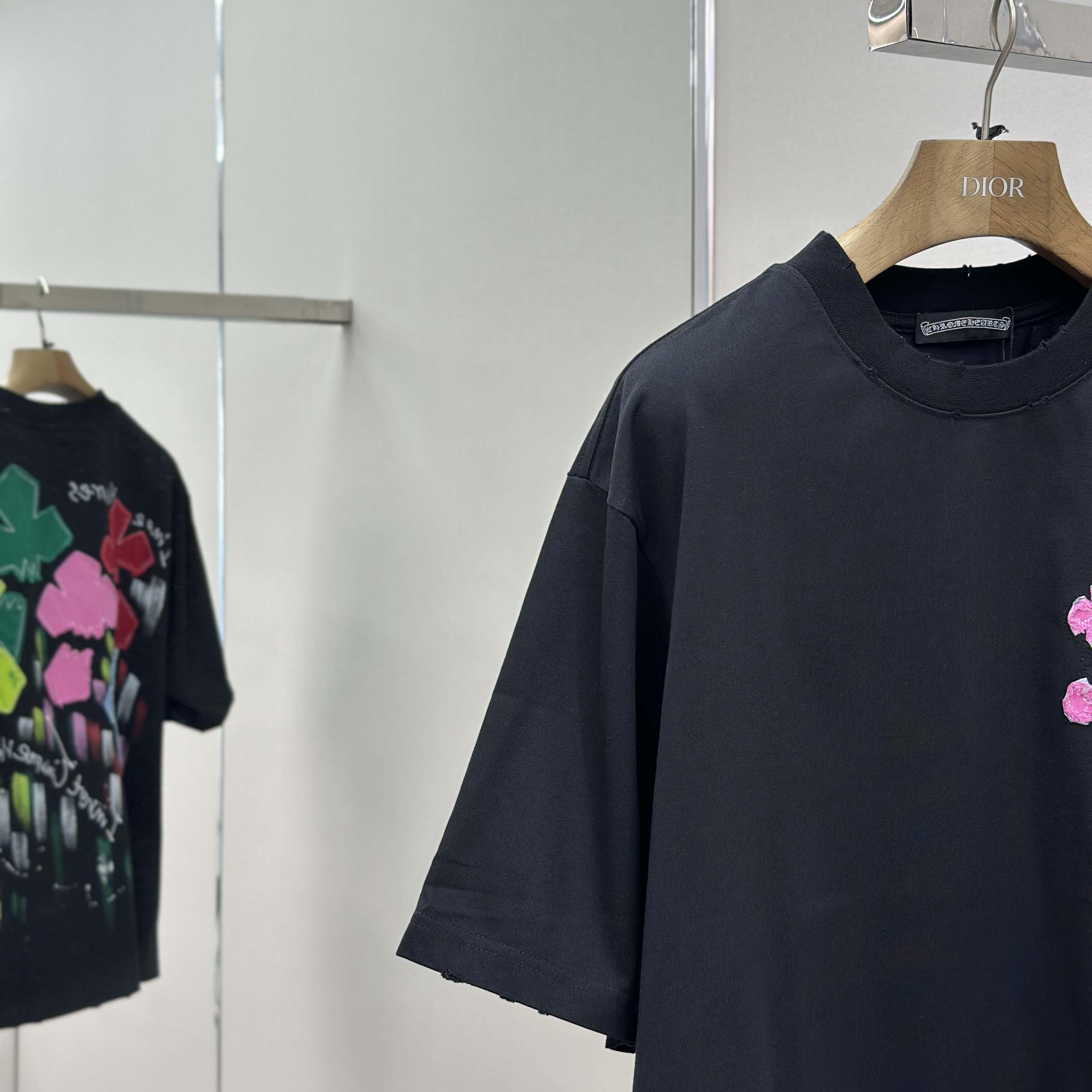 Chrome Hearts Cotton Tee - EUR FASHION