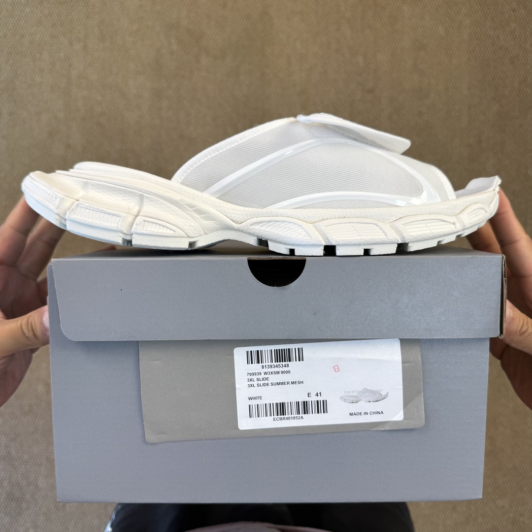 Balenciaga 3XL Slide Sandal 'White' - EUR FASHION