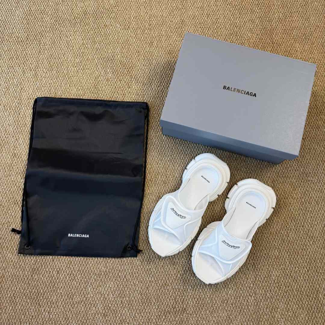 Balenciaga 3XL Slide Sandal 'White' - EUR FASHION