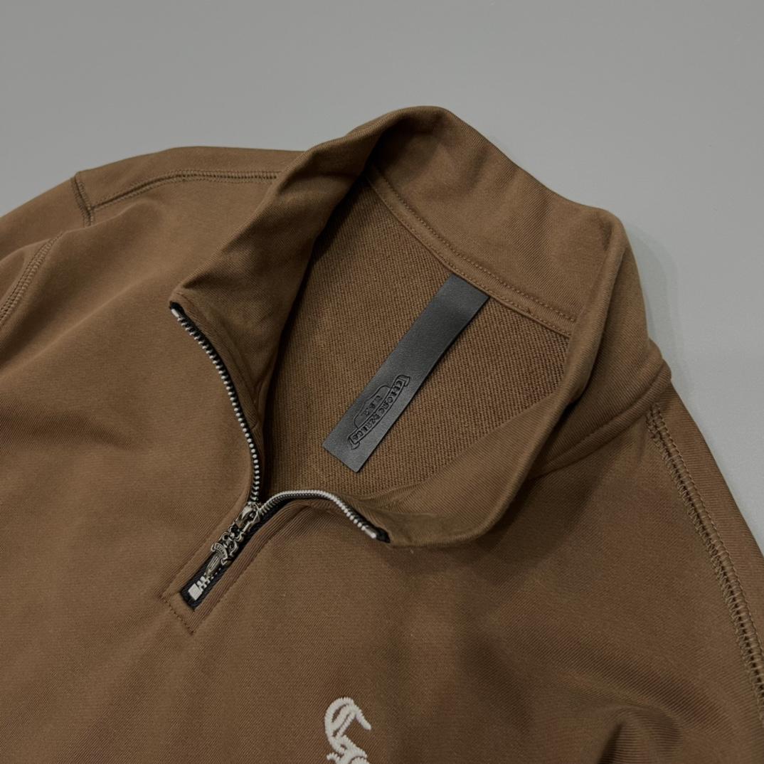 Chrome Hearts Slow Ride Half Zip Blouson - EUR FASHION