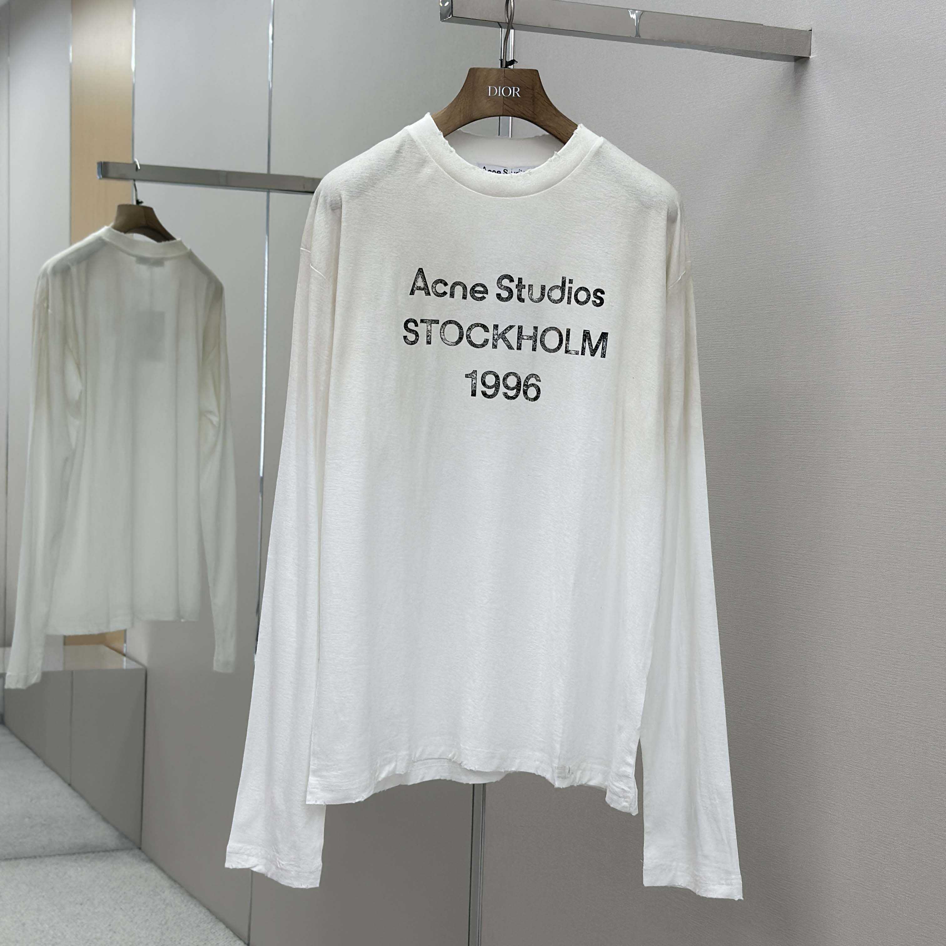 Acne Studios Logo T-shirt - Relaxed Fit - EUR FASHION