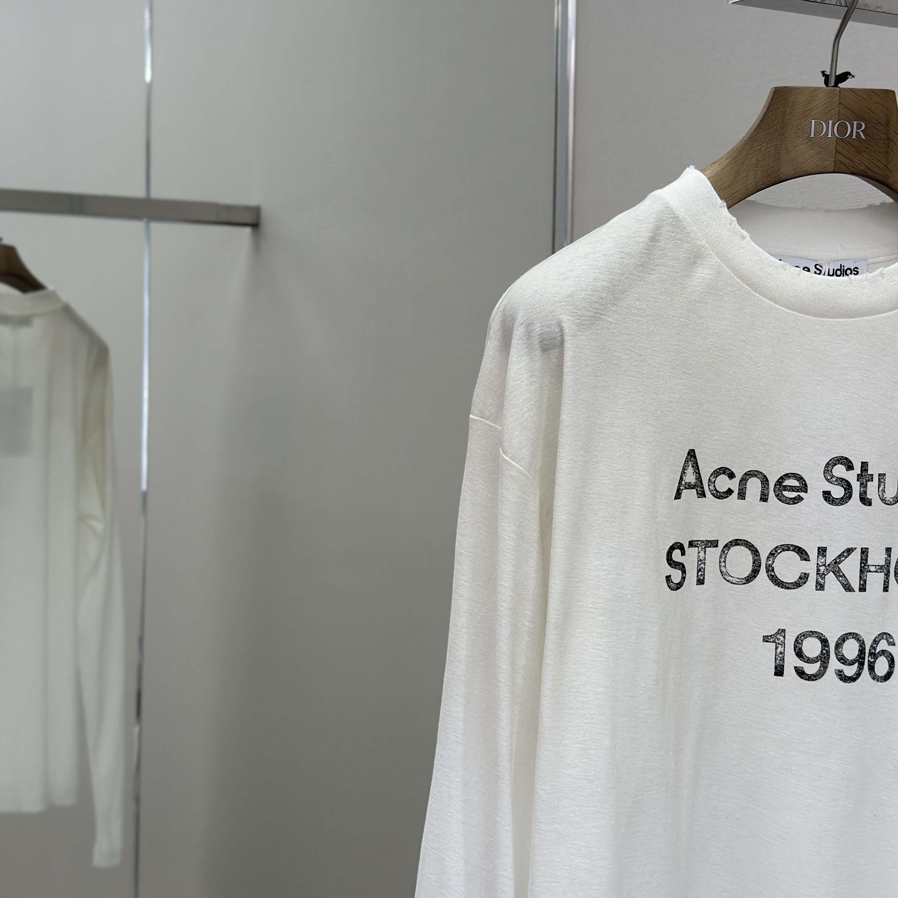 Acne Studios Logo T-shirt - Relaxed Fit - EUR FASHION
