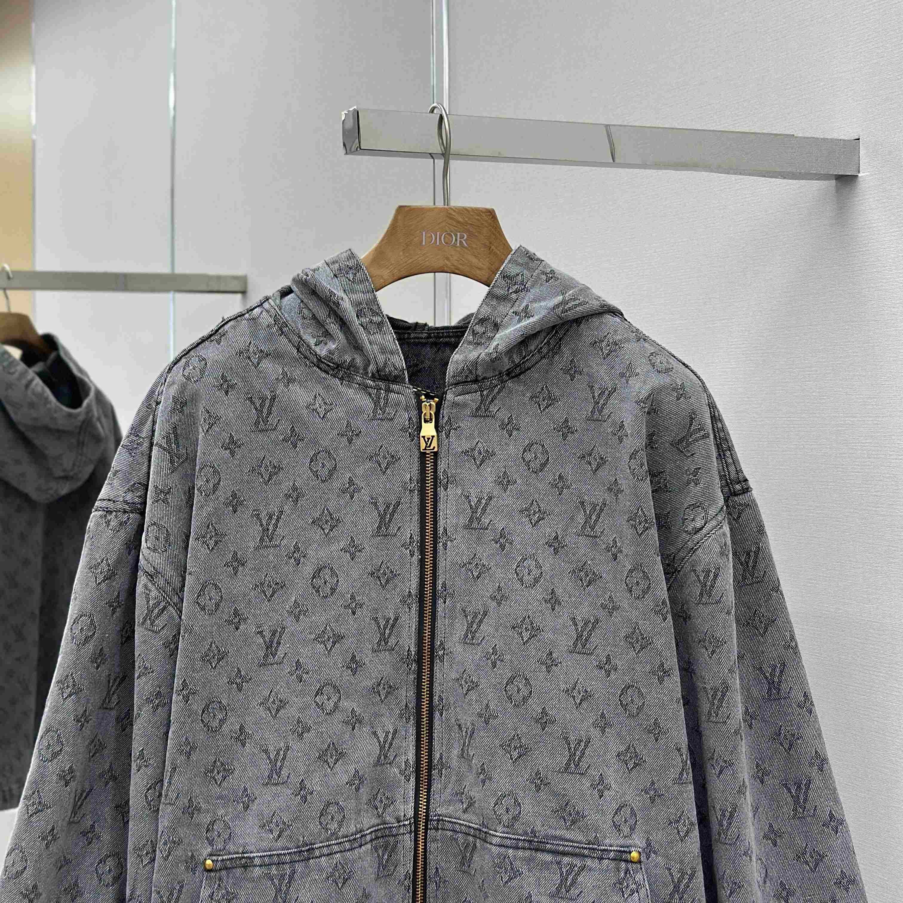 Louis Vuitton Monogram Hooded Jacket - EUR FASHION