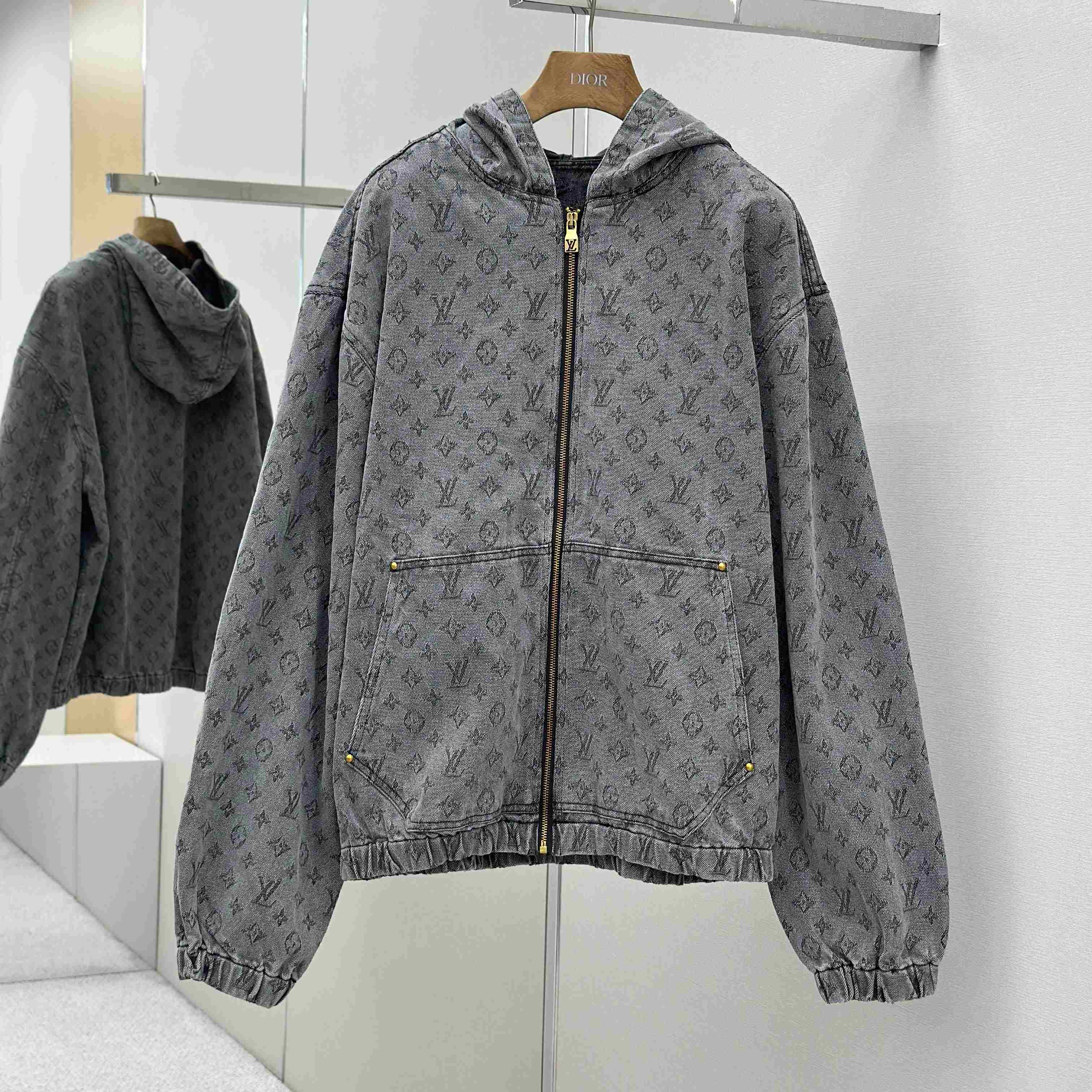 Louis Vuitton Monogram Hooded Jacket - EUR FASHION