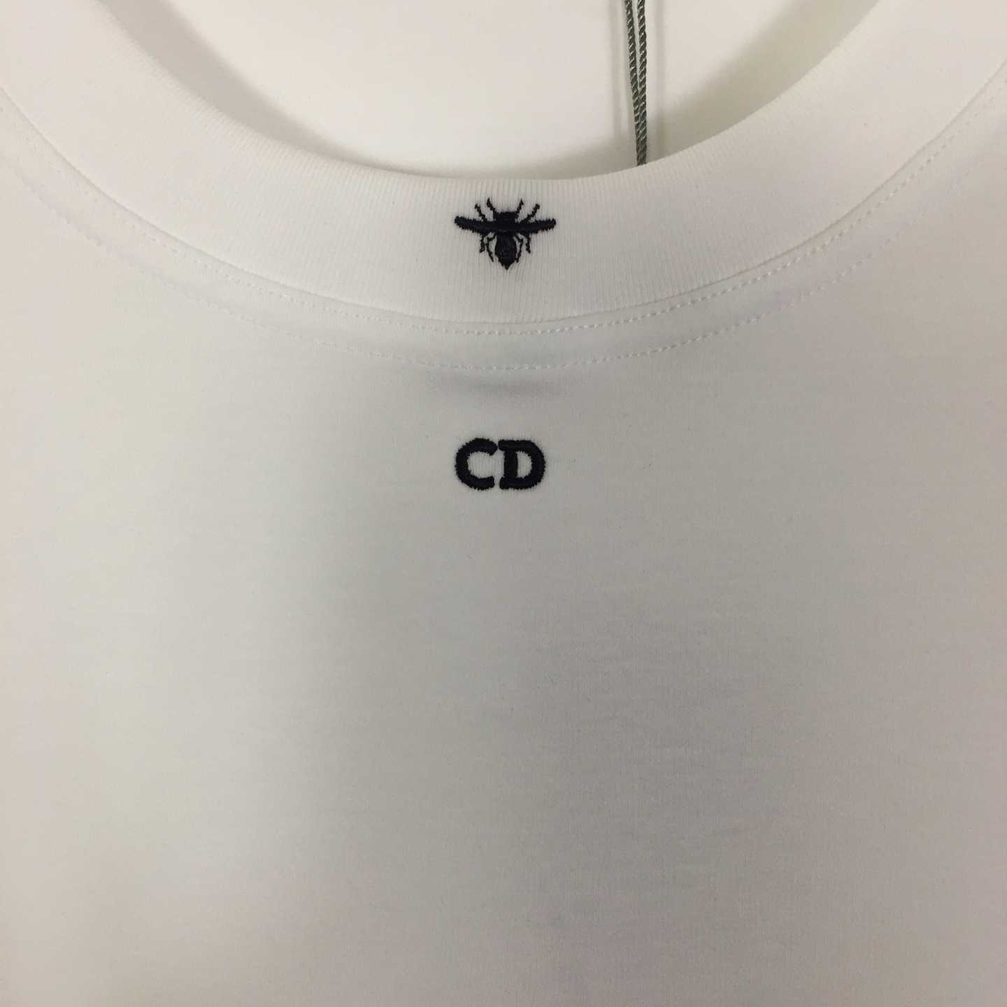 Dior Logo Cotton T-Shirt  - EUR FASHION