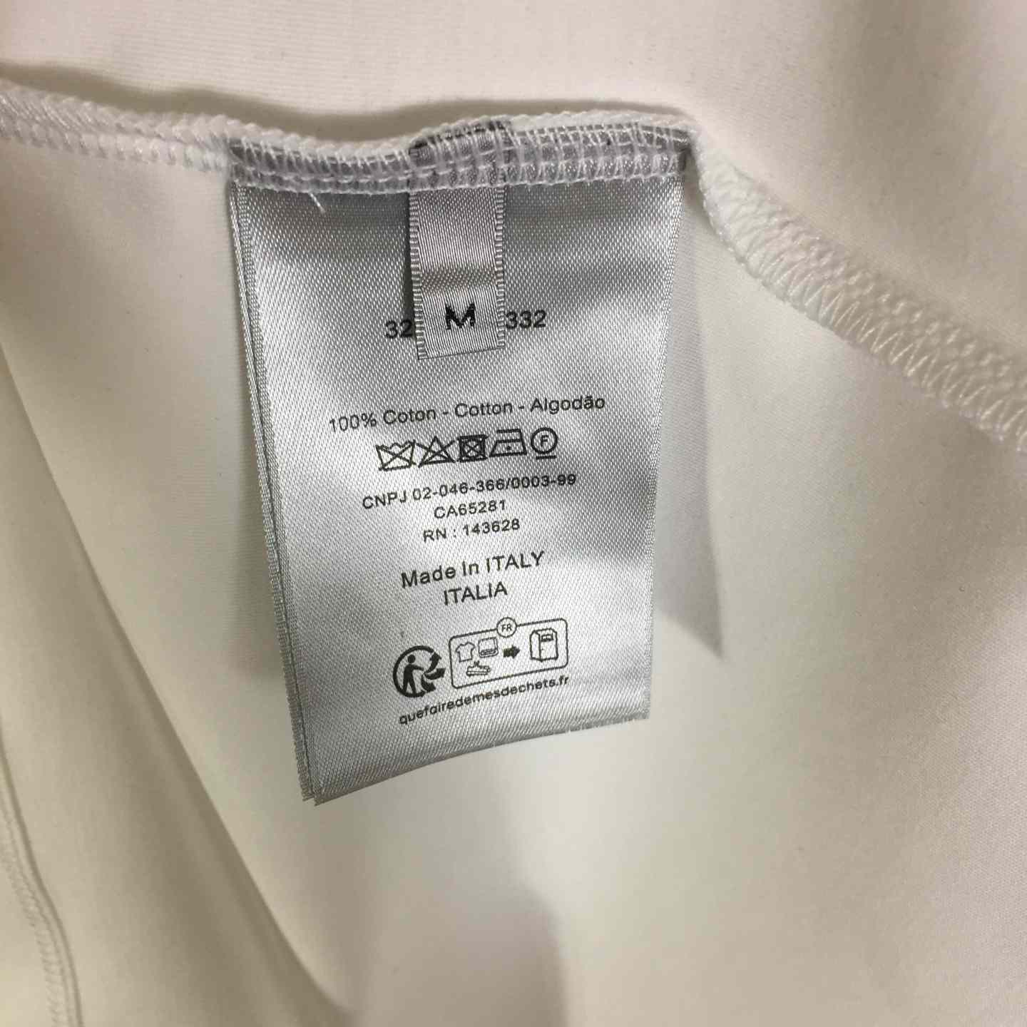 Dior Logo Cotton T-Shirt  - EUR FASHION