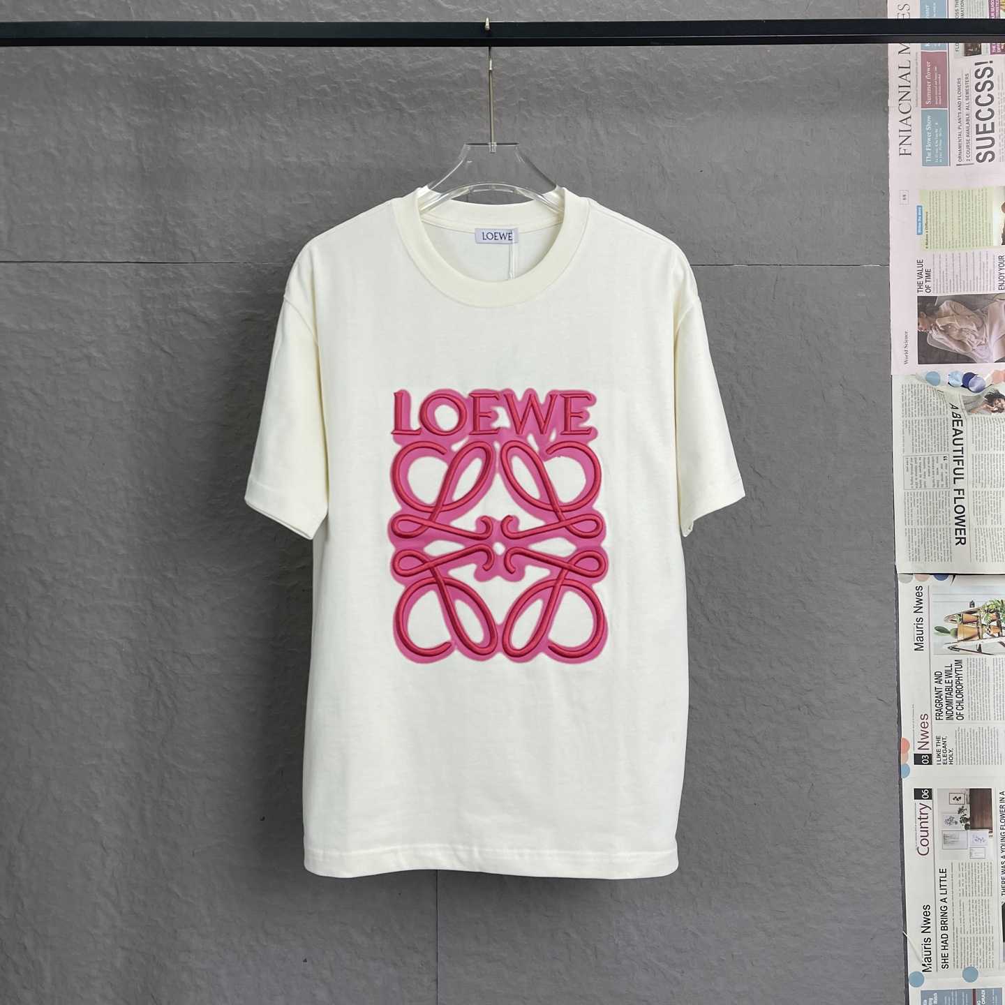 Loewe Loose Fit T-shirt In Cotton - EUR FASHION