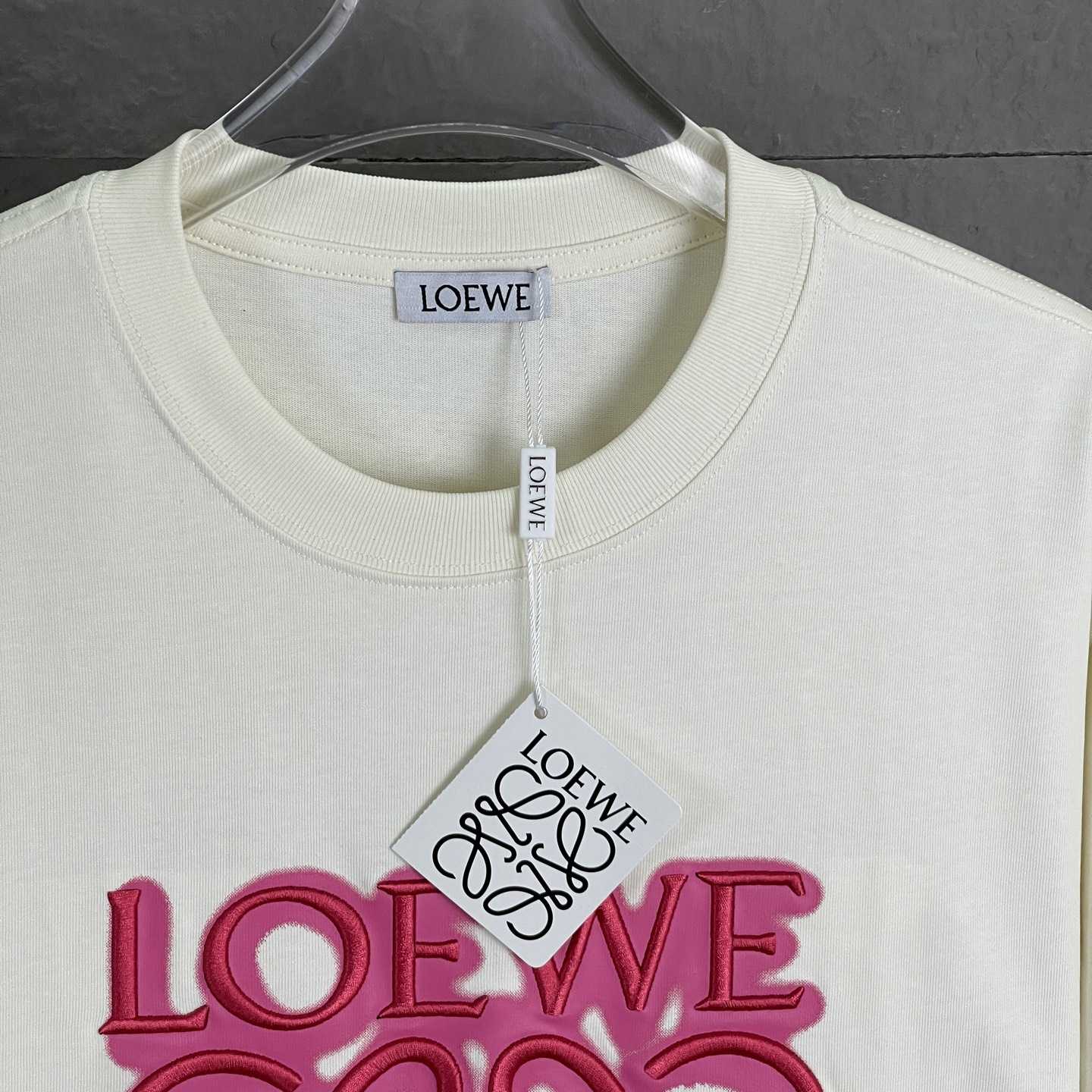 Loewe Loose Fit T-shirt In Cotton - EUR FASHION