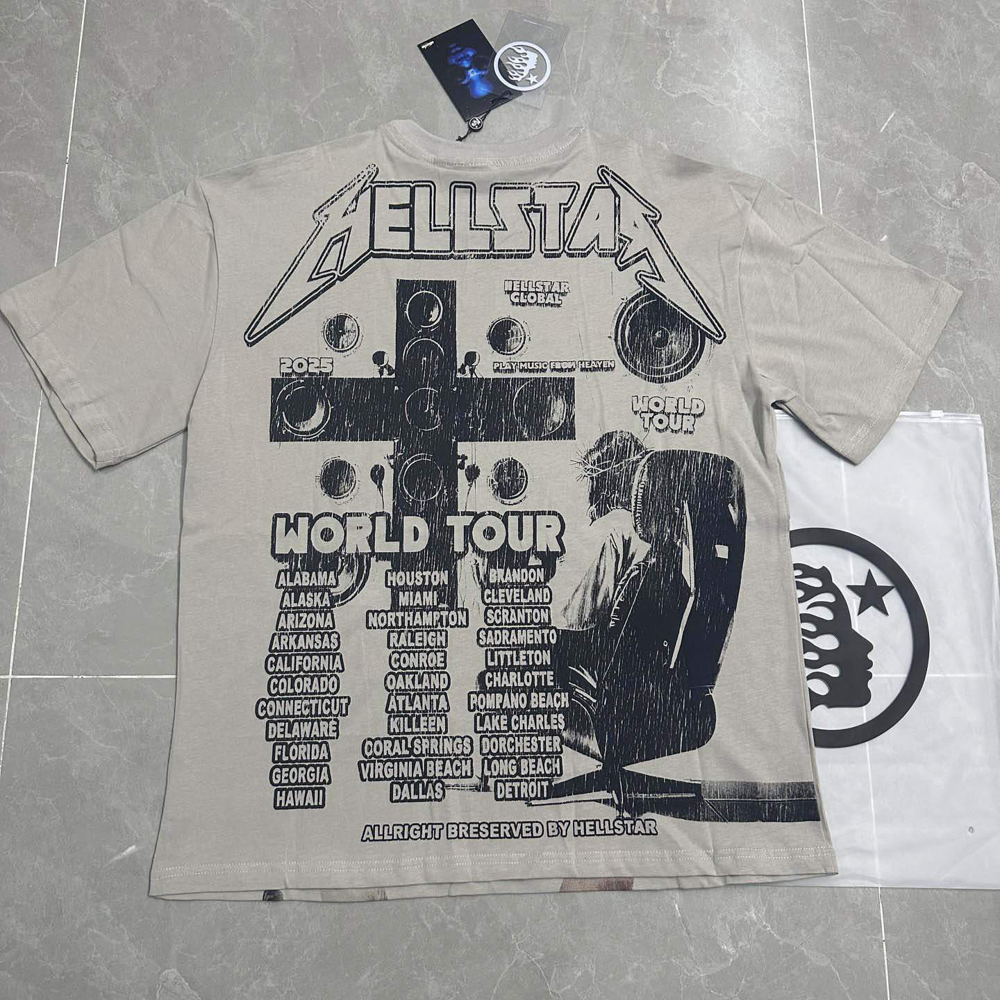 Hellstar World Tour T-Shirt - EUR FASHION