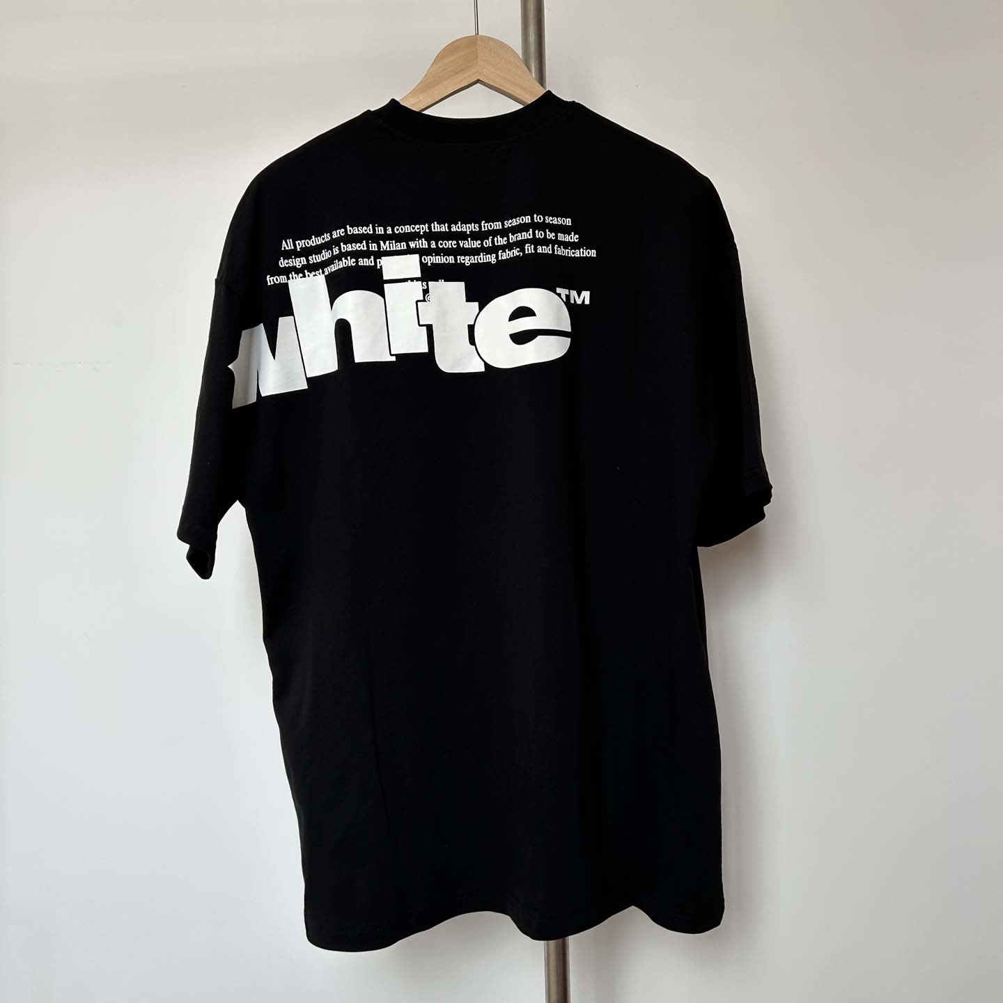Off-White Shared Logo Cotton T-shirt - EUR FASHION