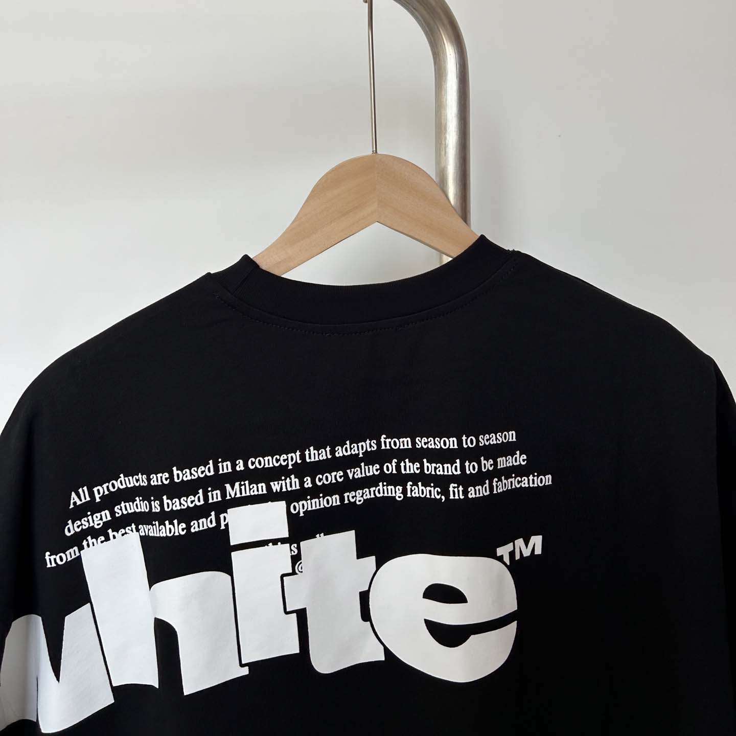 Off-White Shared Logo Cotton T-shirt - EUR FASHION