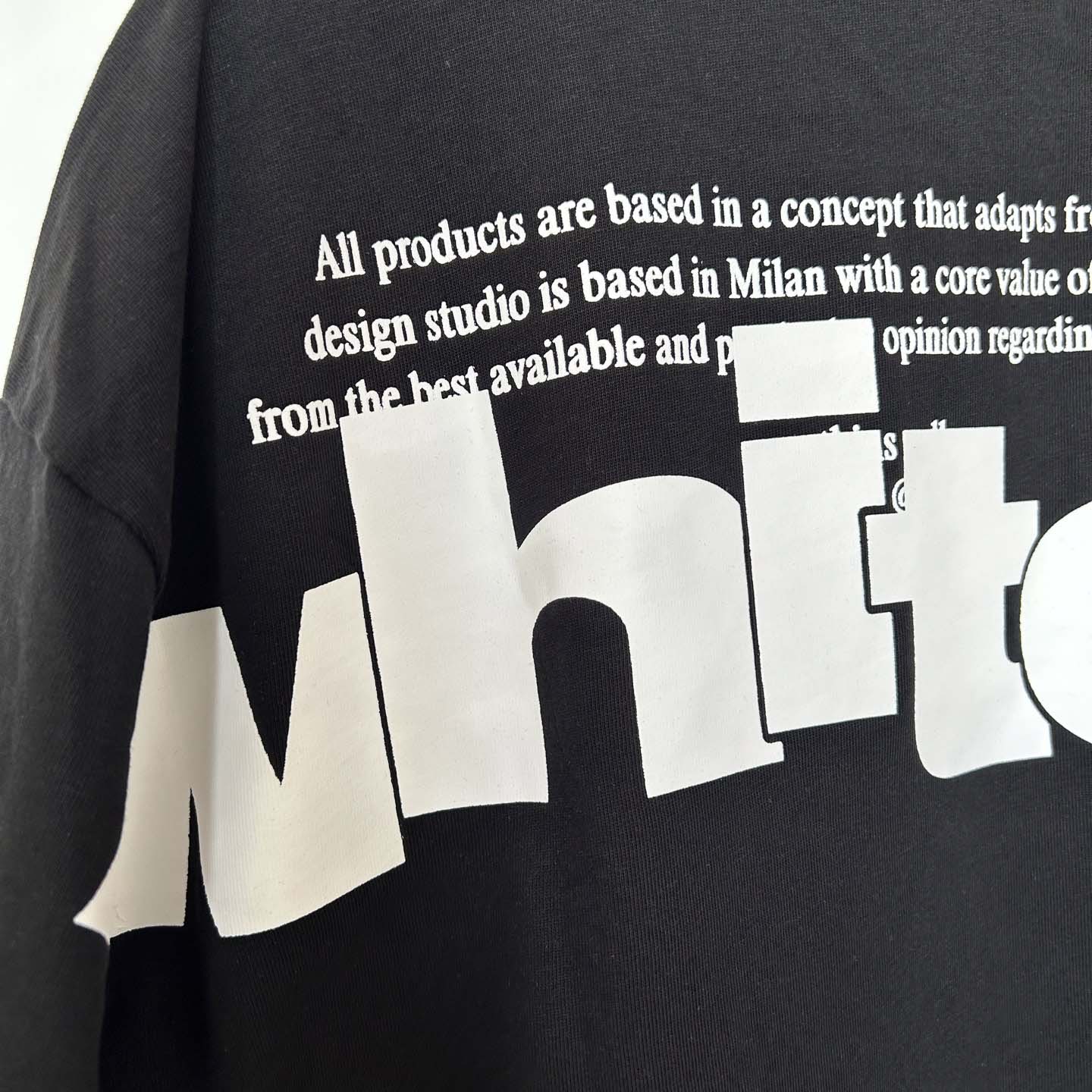 Off-White Shared Logo Cotton T-shirt - EUR FASHION